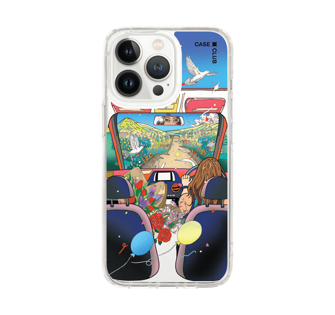 เคสใส iPhone 13 Pro ลายเซ็นรถโดย Bomfha