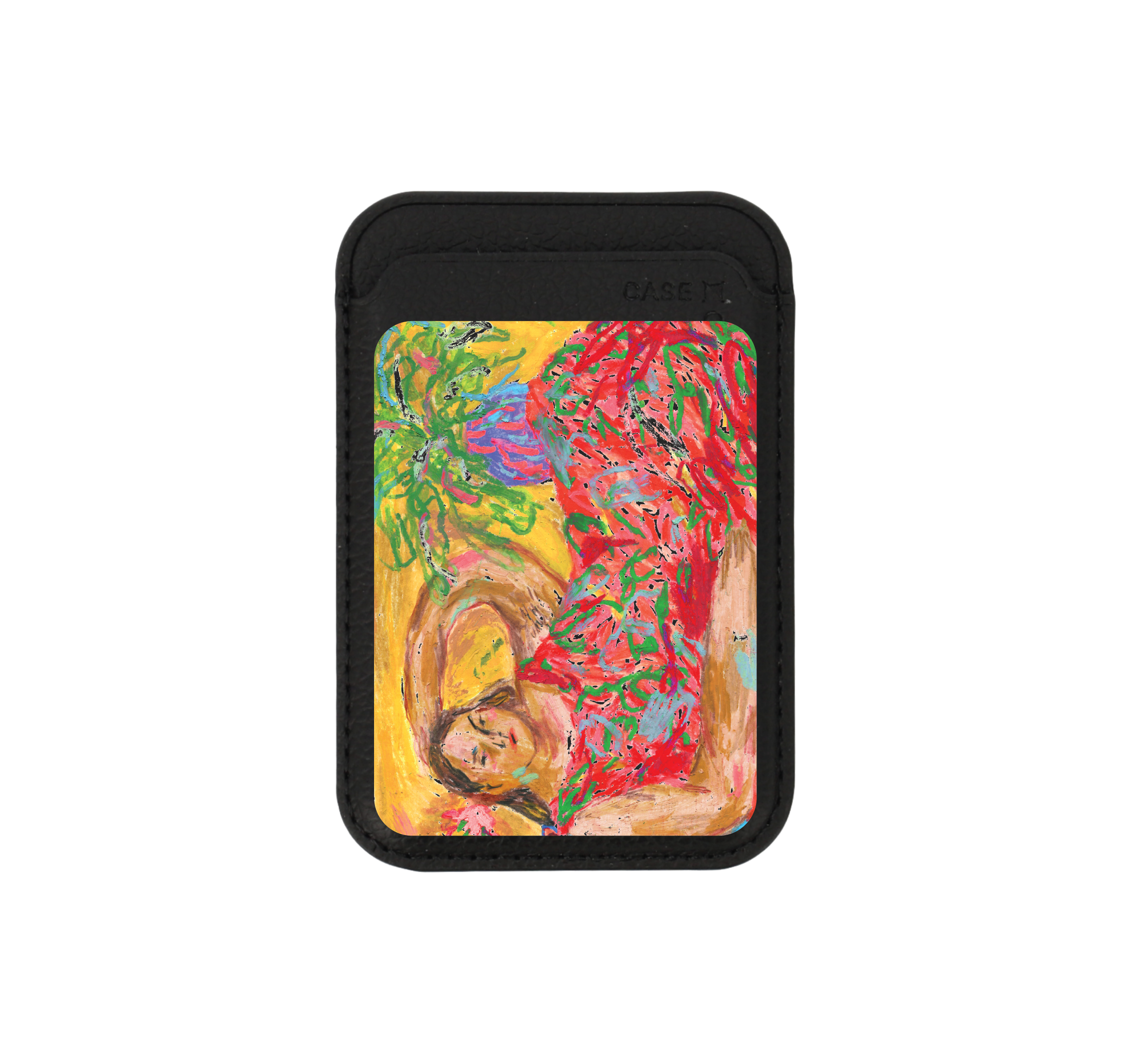 black wallet magsafe portrait by juli baker