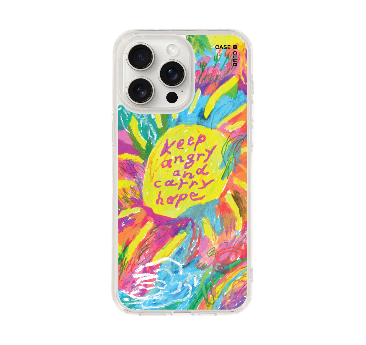 เคสใส iPhone 15 Pro Max ลายเซ็นพระอาทิตย์โดย Juli Baker