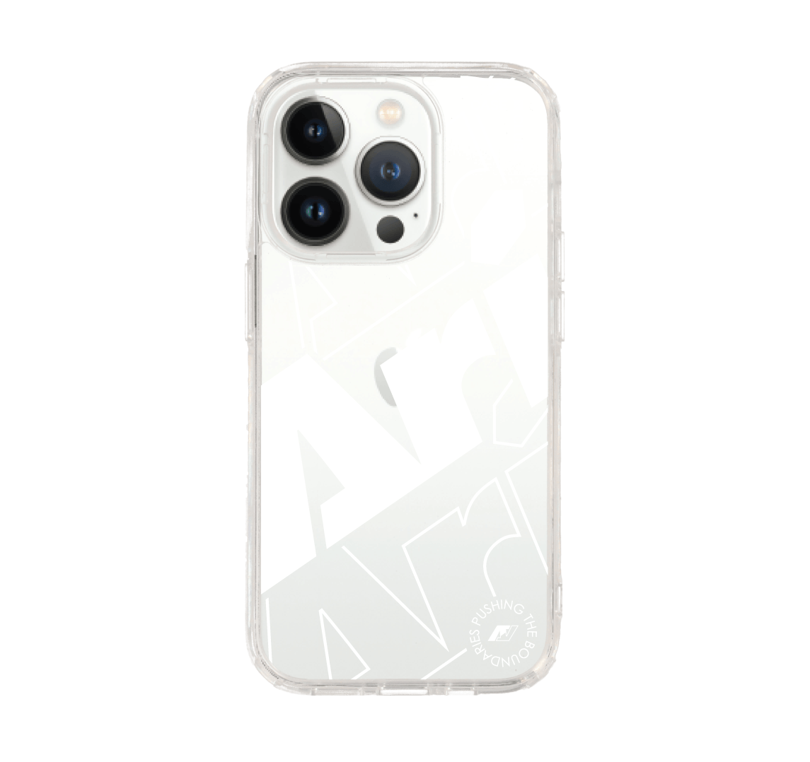 เคสใส iphone 14 pro ari โลโกขาว