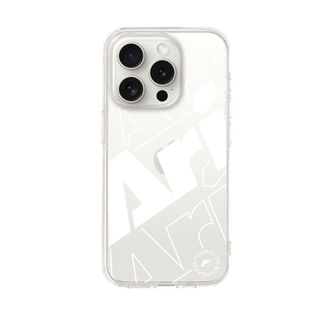 เคสใส iPhone 15 Pro ARI โลโกขาว