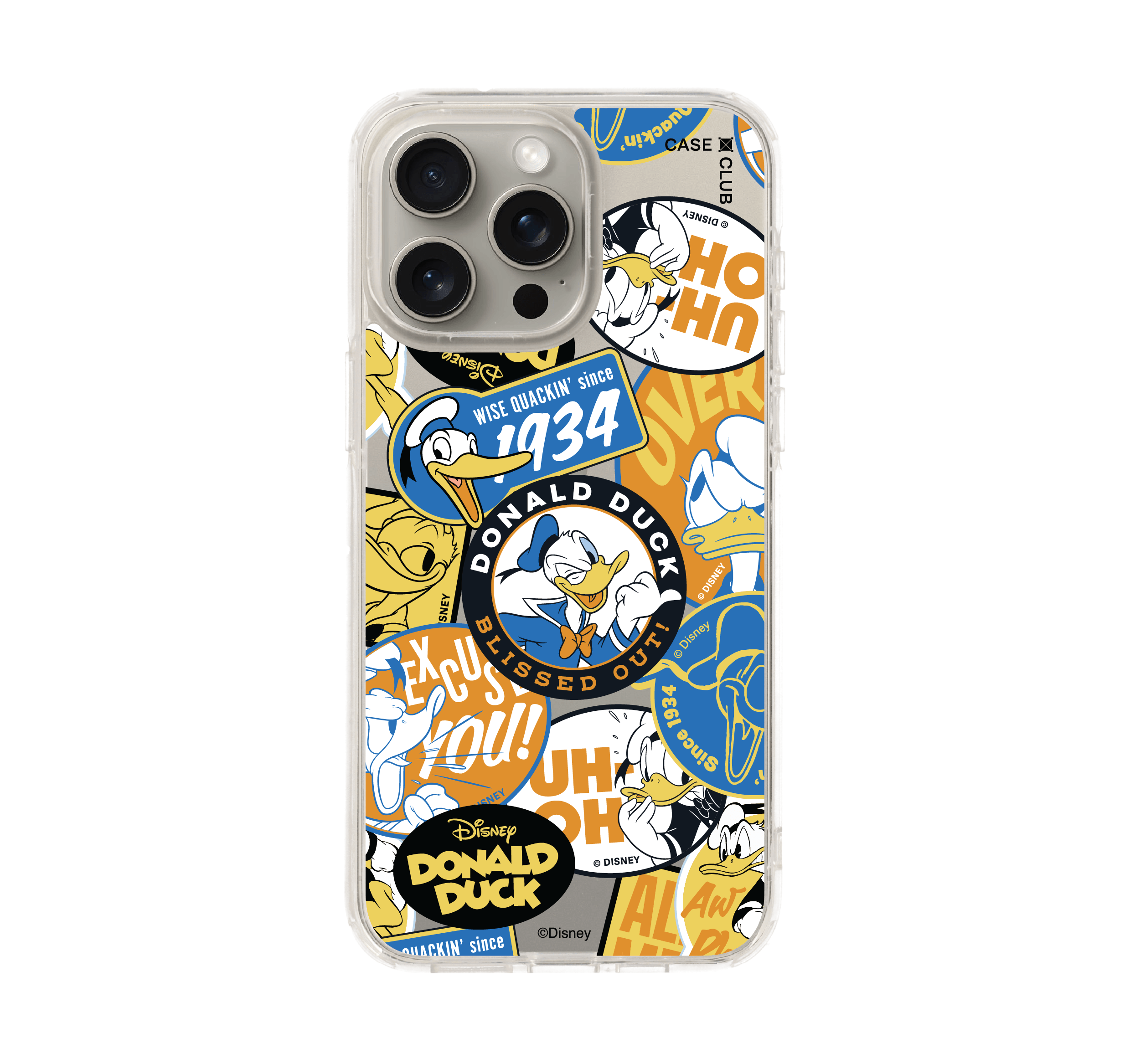 donald duck badge
