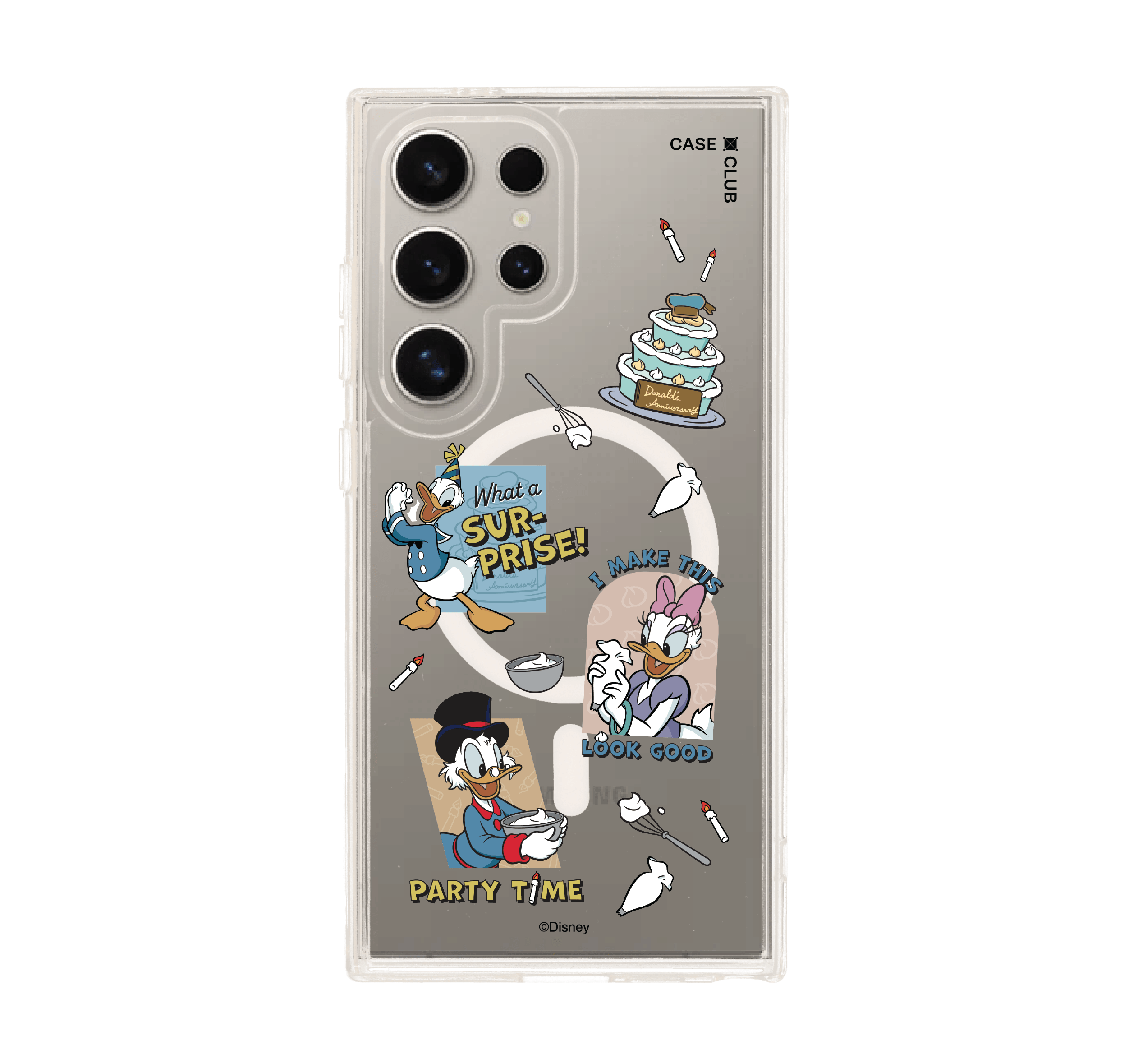 samsung galaxy s24 ultra clear magsafe donald duck cake
