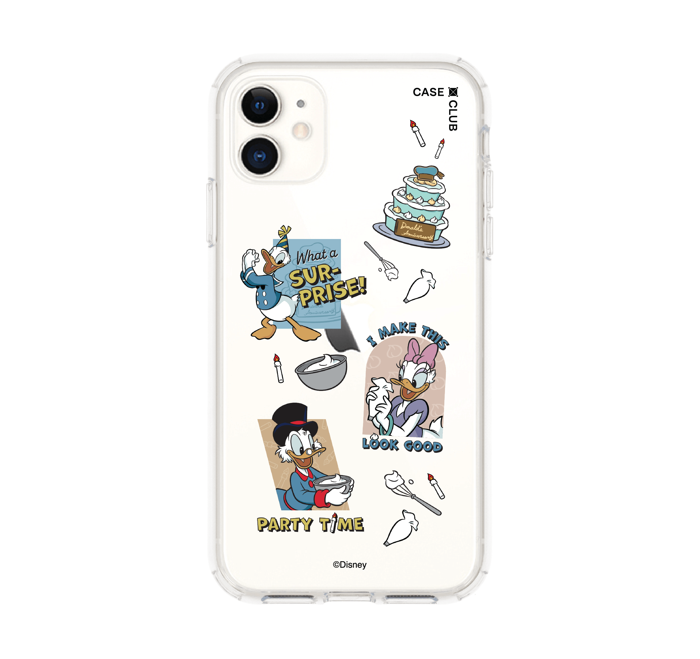 เคสใส iphone 11 donald duck เค้ก