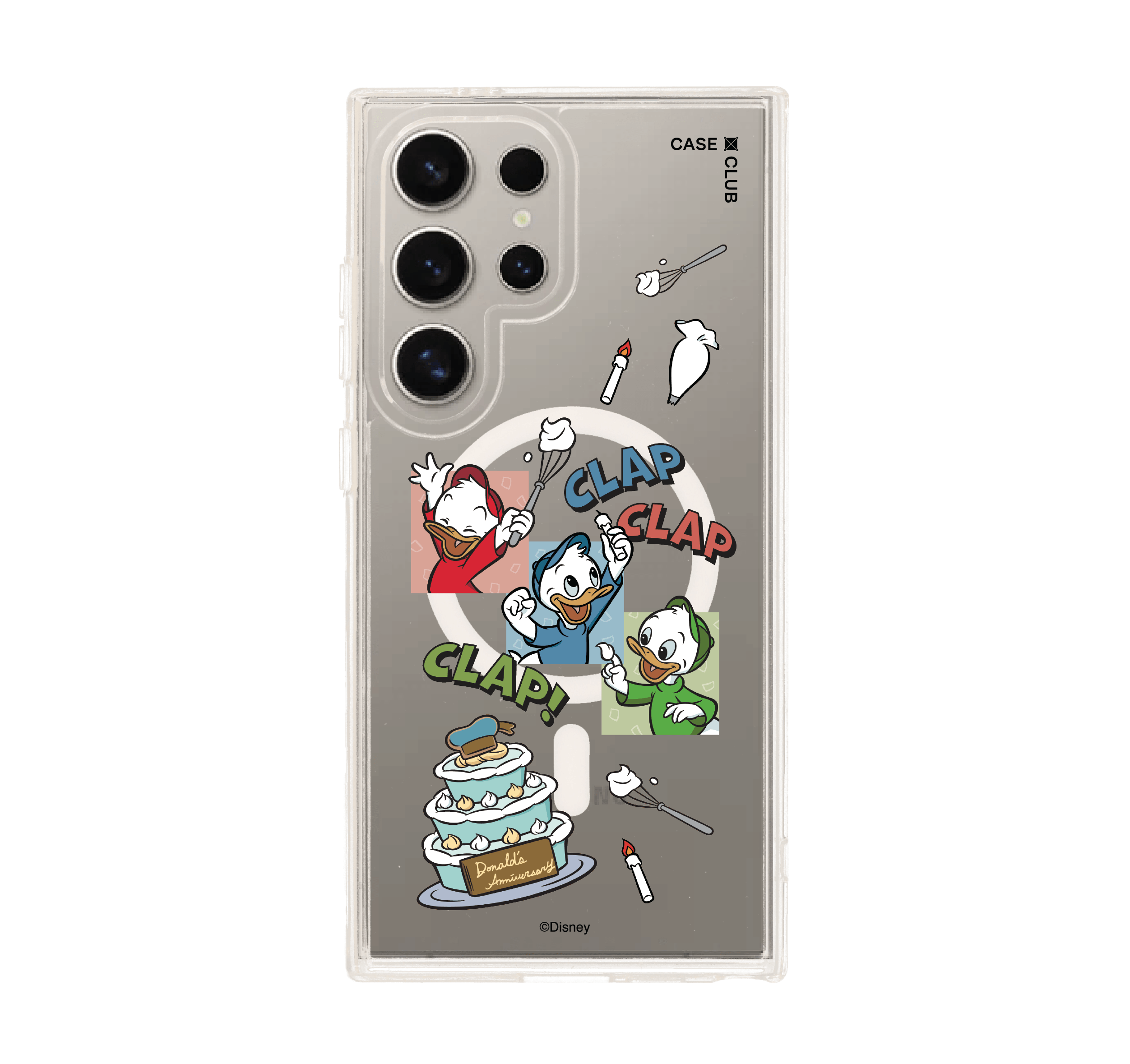 samsung galaxy s24 ultra clear magsafe donald duck clap