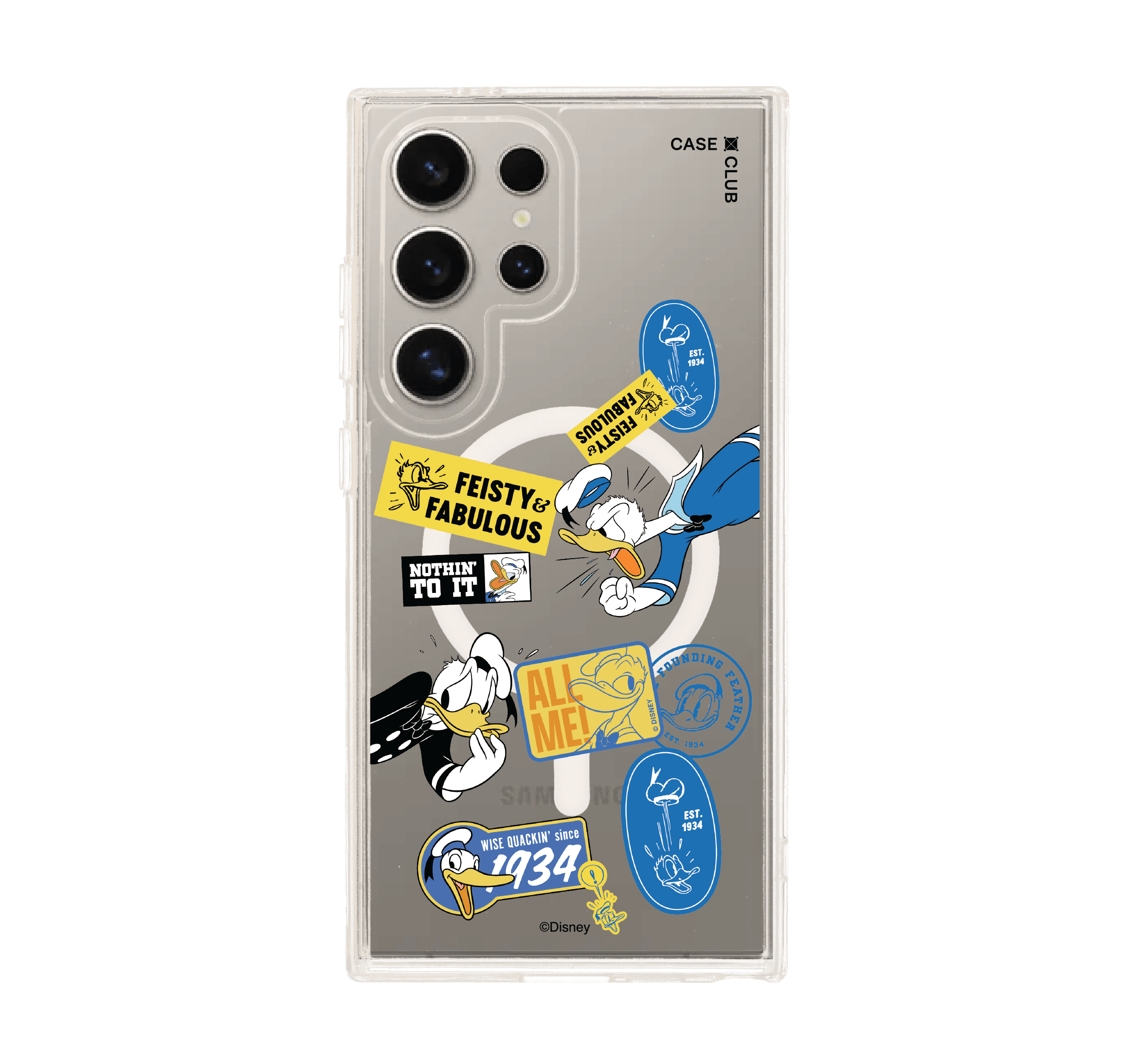 เคสใส samsung s24 ultra magsafe donald duck สุดเริด
