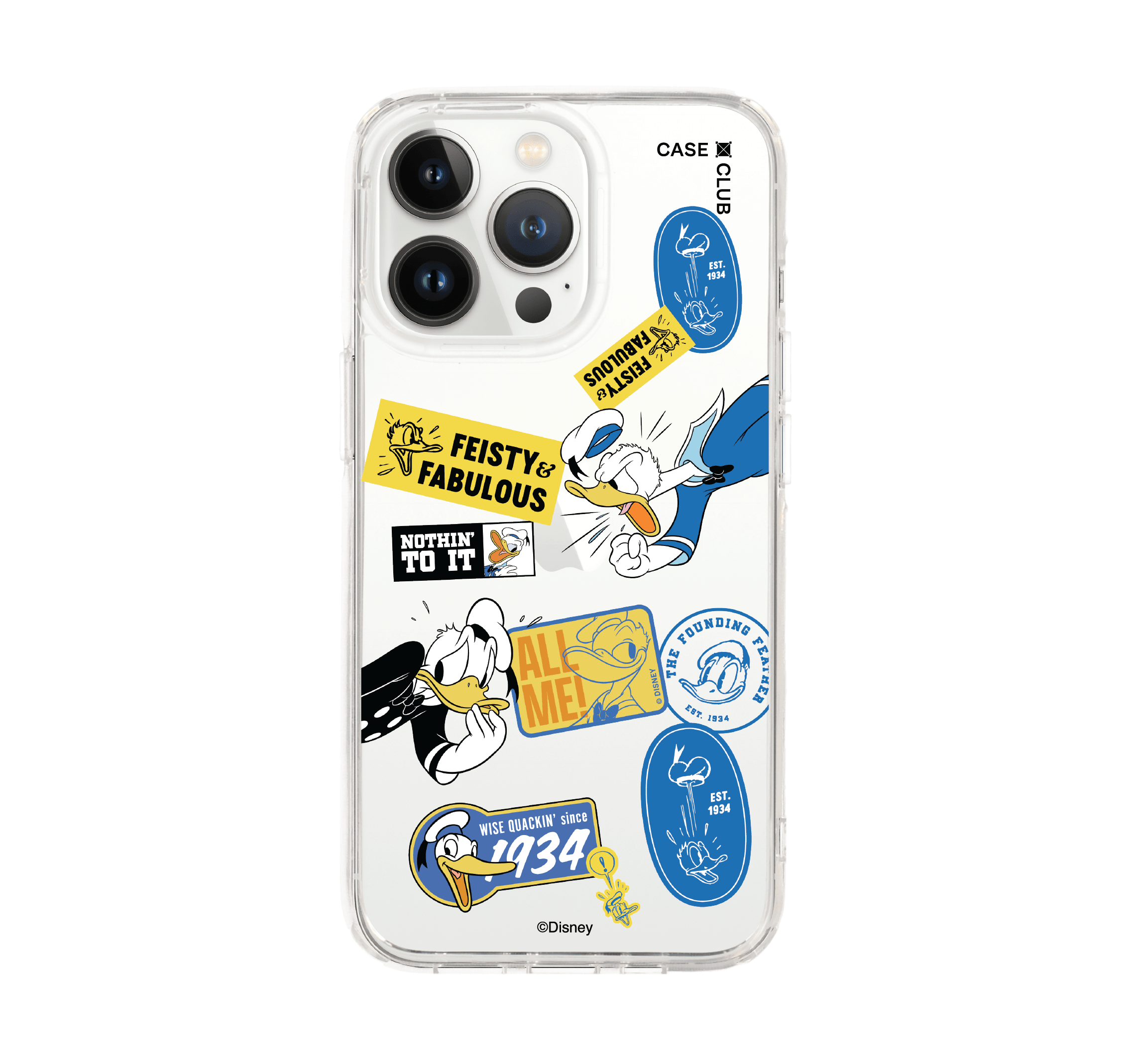 เคสใส iphone 13 pro donald duck สุดเริด