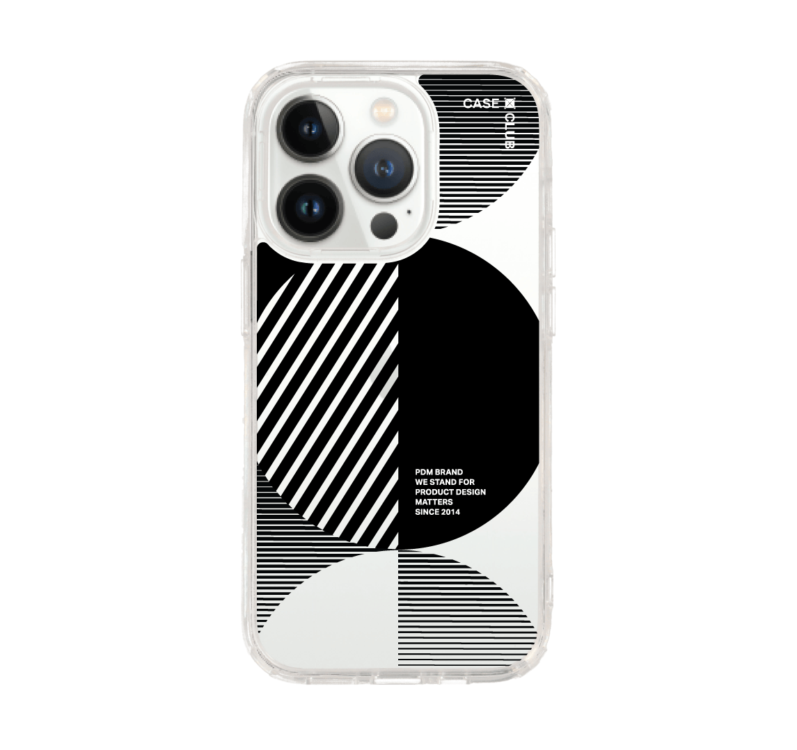 เคสใส iphone 14 pro pdm katve คอลเลคชั่นมิดไนท์