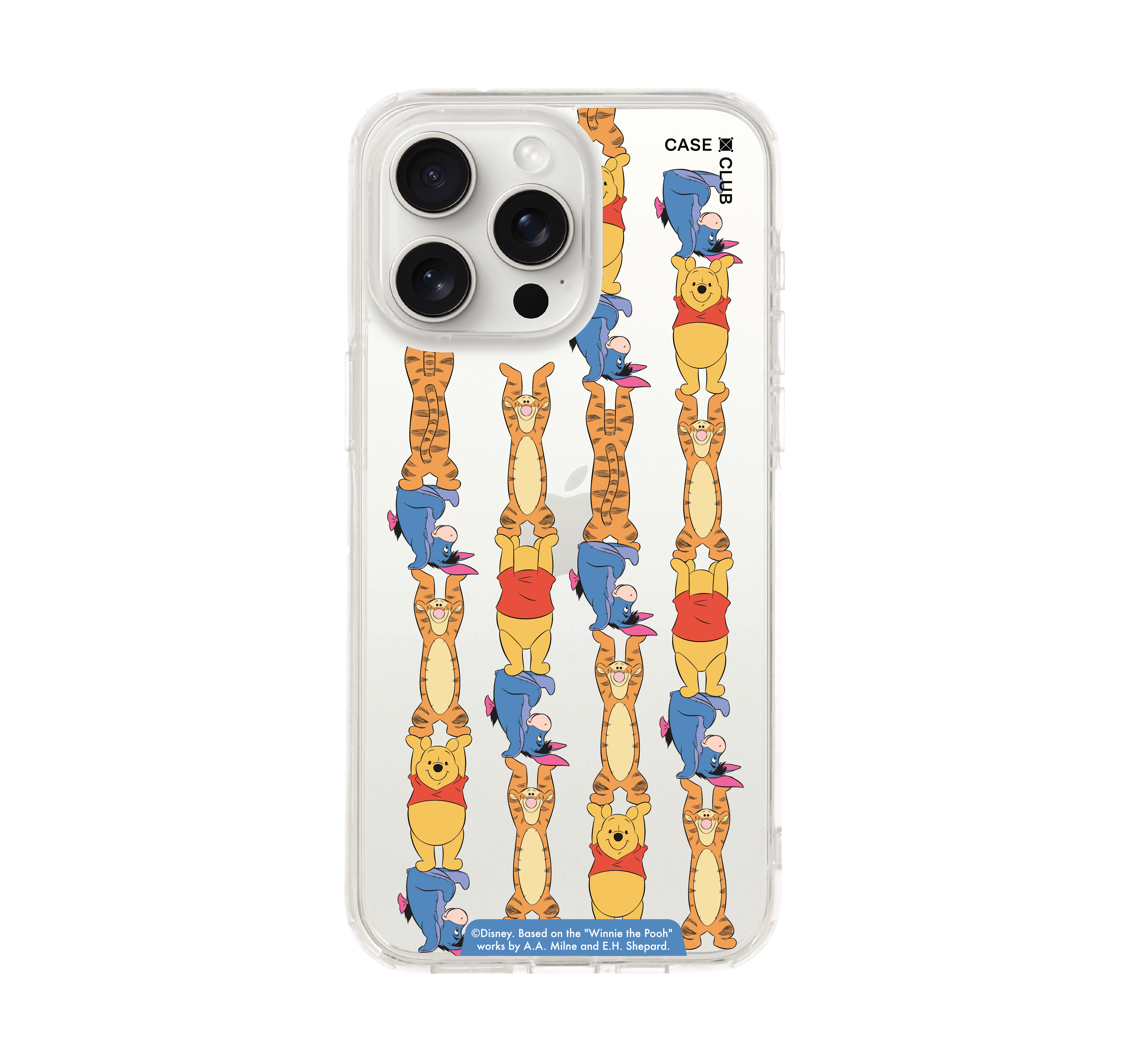 เคสใส iPhone 15 Pro Max Winnie The Pooh แก๊งค์