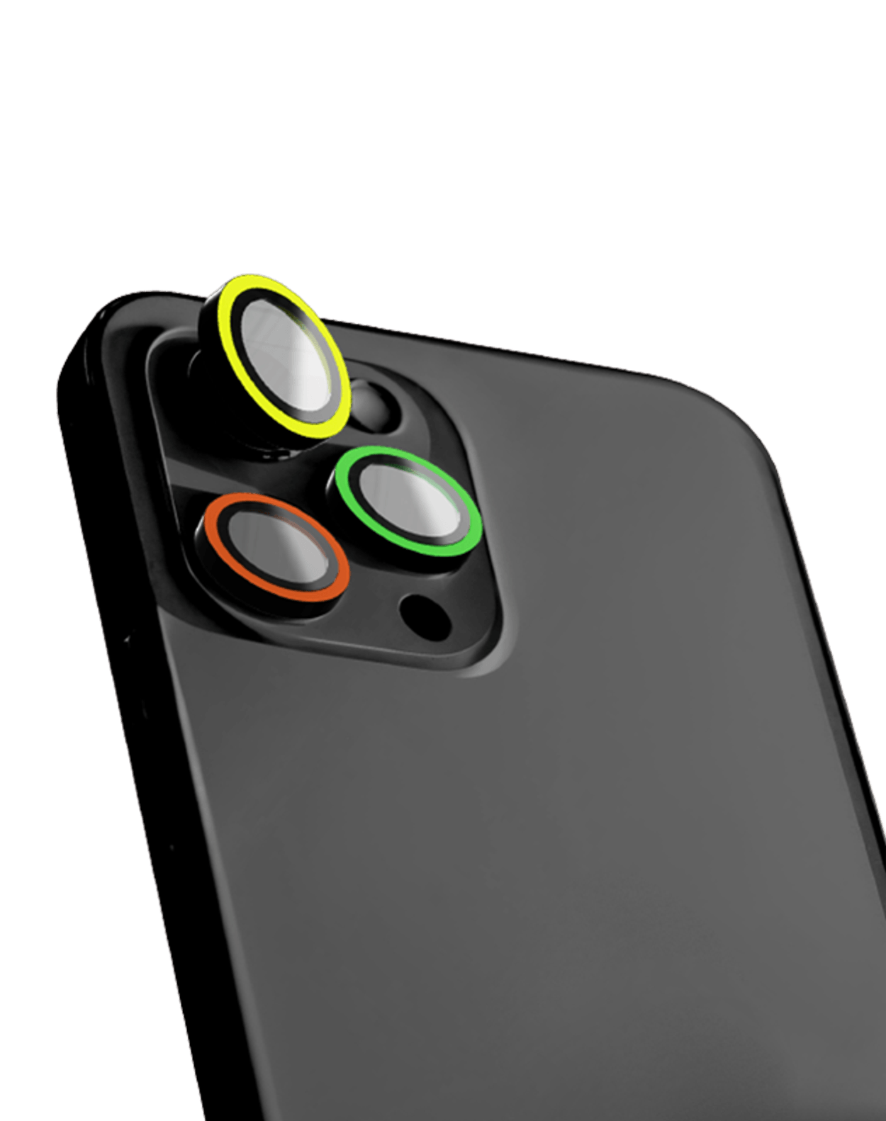iPhone 15 Pro/Pro Max Lens Green-Orange-Yellow