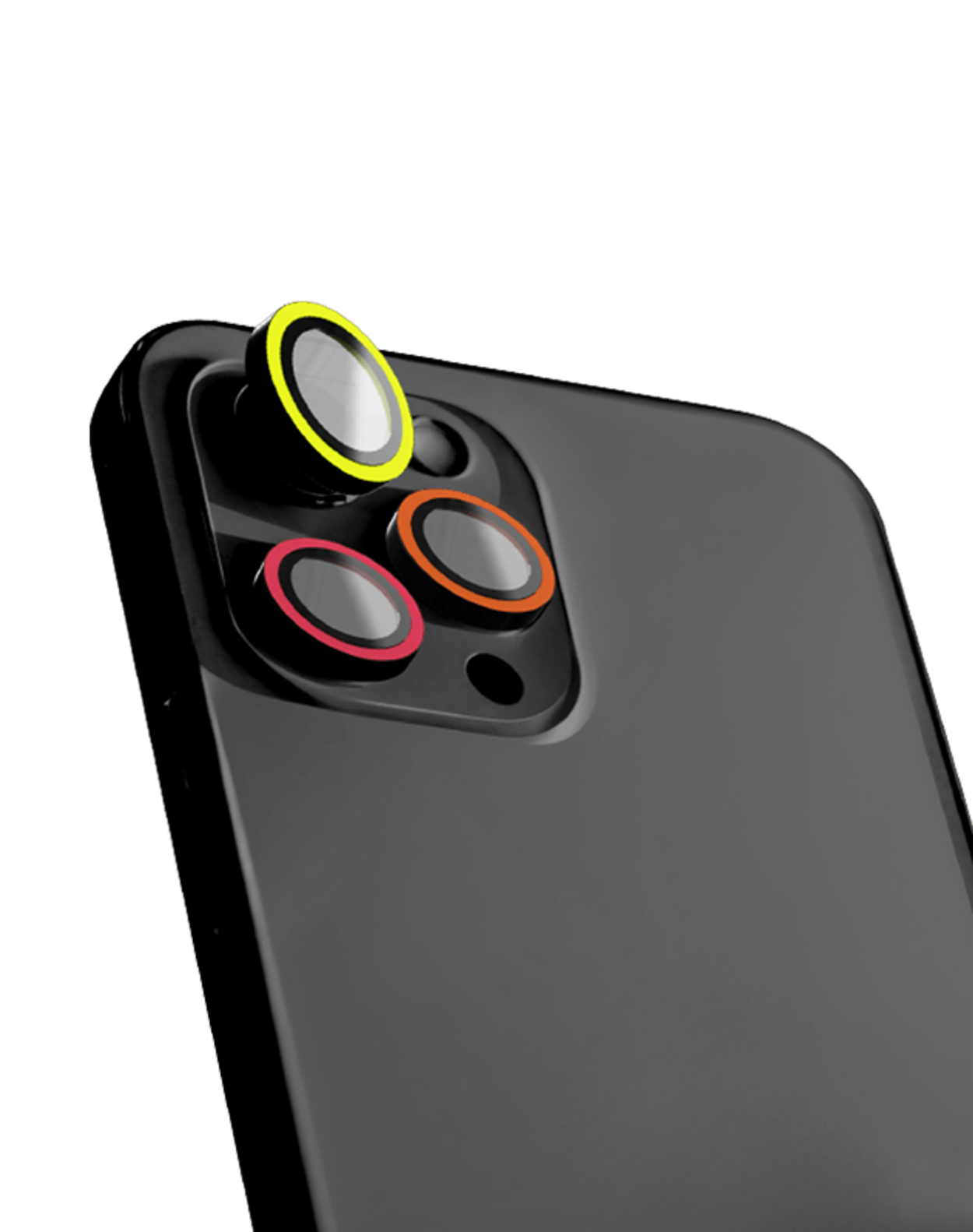 iPhone 16 Pro/Pro Max Lens Pink-Orange-Lemon