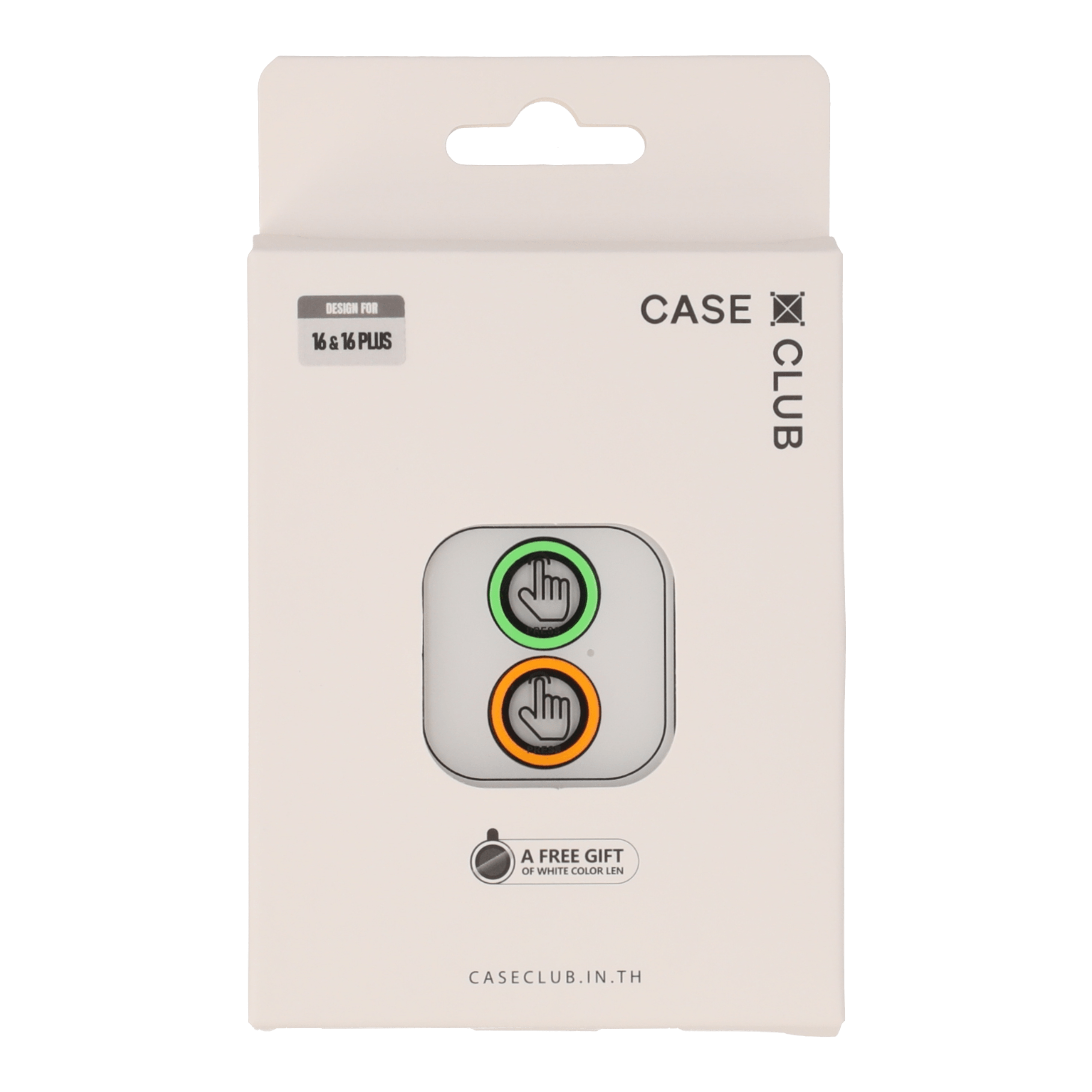 iphone 16/plus lens green-orange