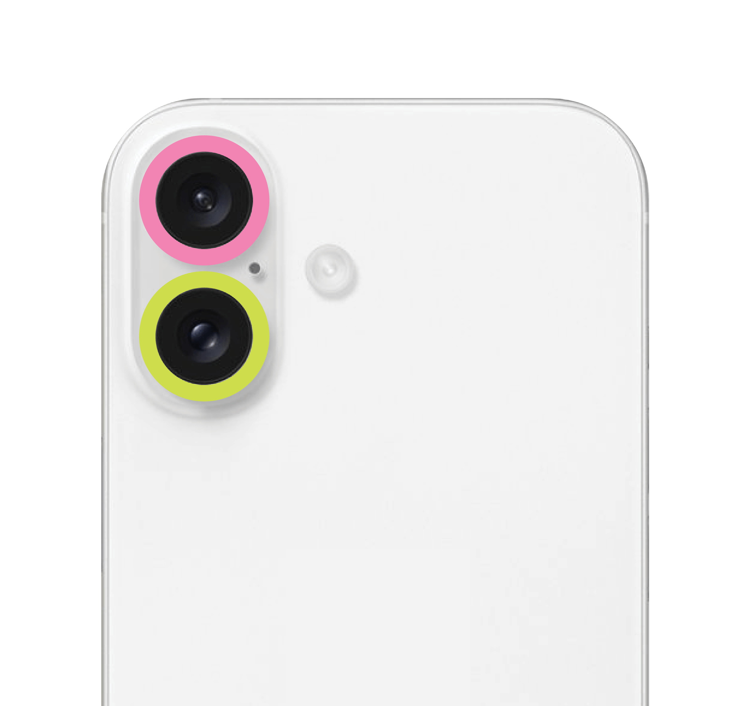 iphone 16/plus lens pink-lemon