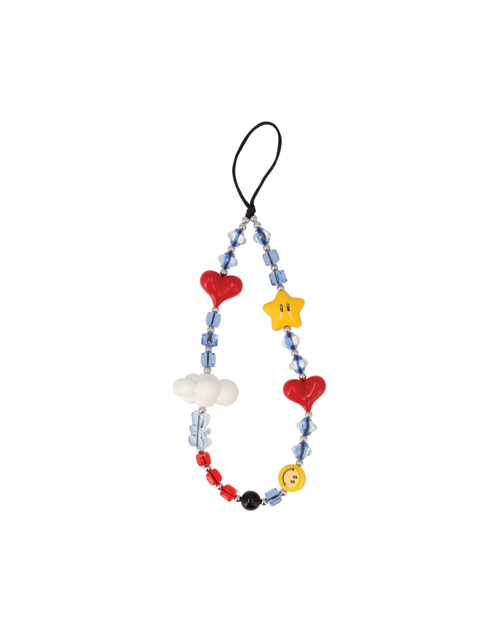 charm rainbow heart