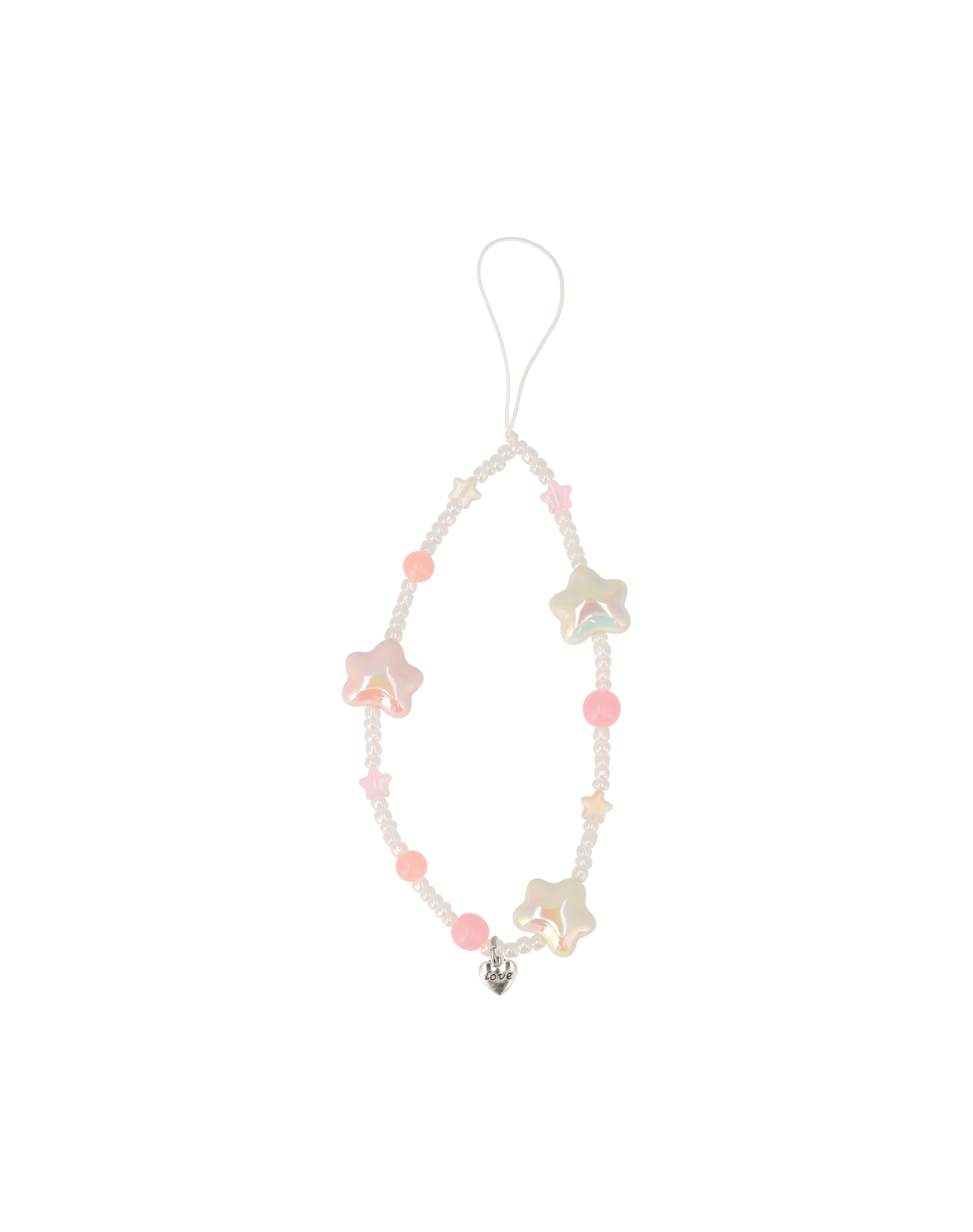 charm white star pearl