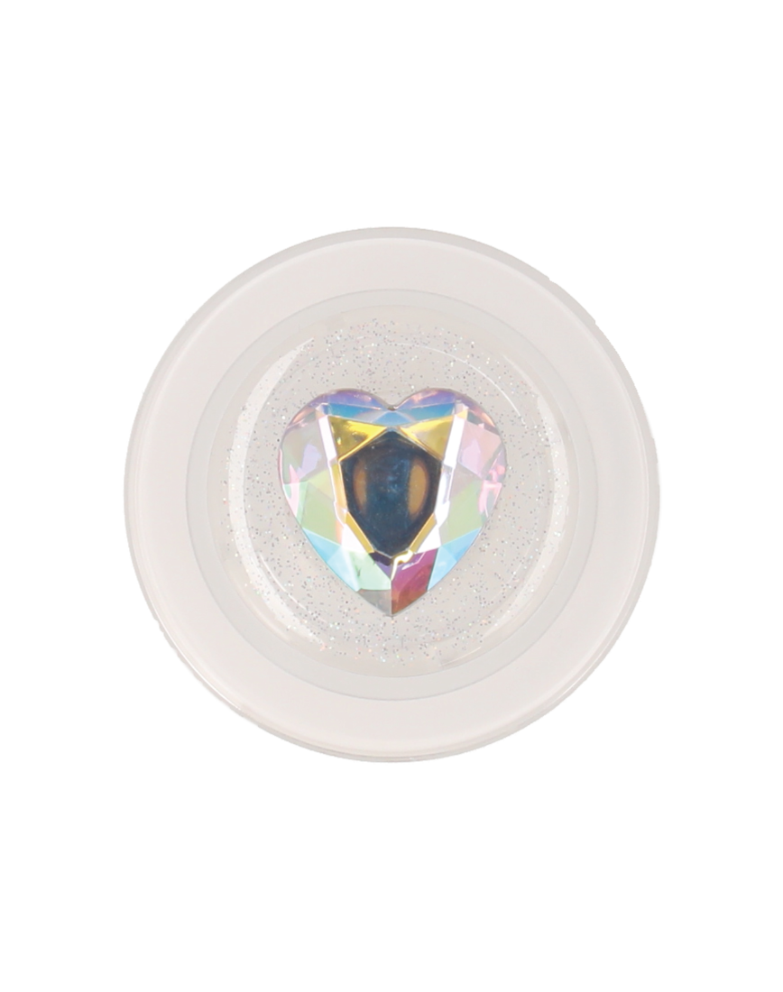 heart glitter popgrip