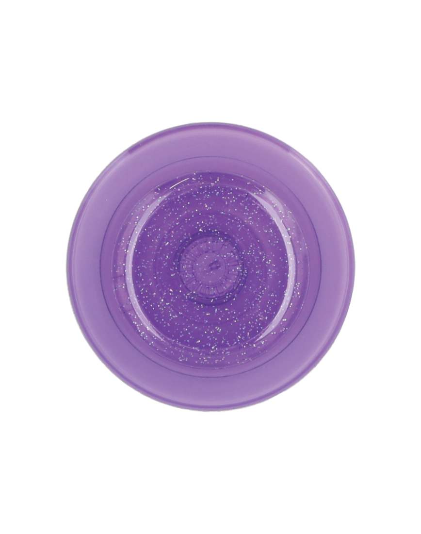 crystal purple glitter popgrip