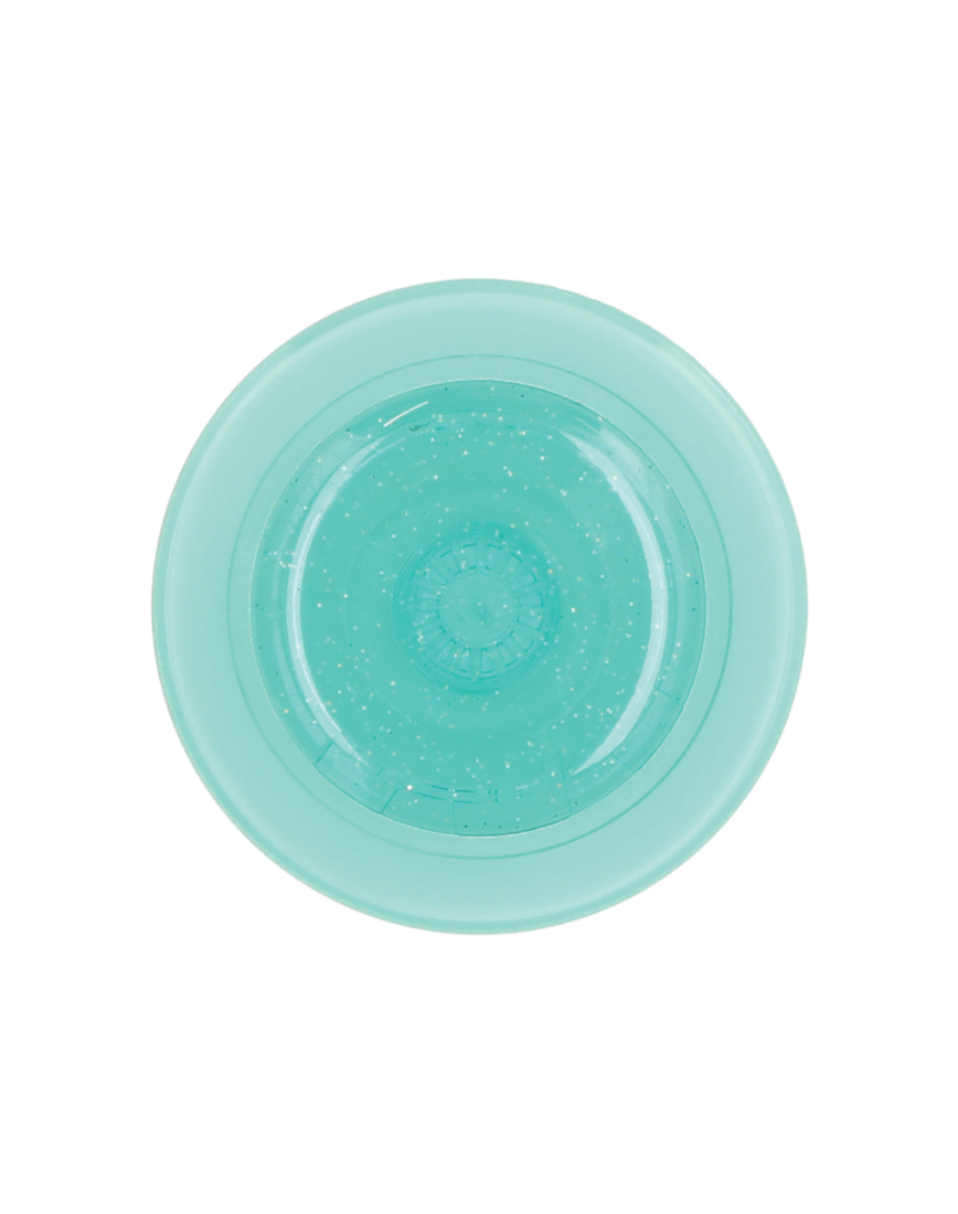 mint green glitter popgrip