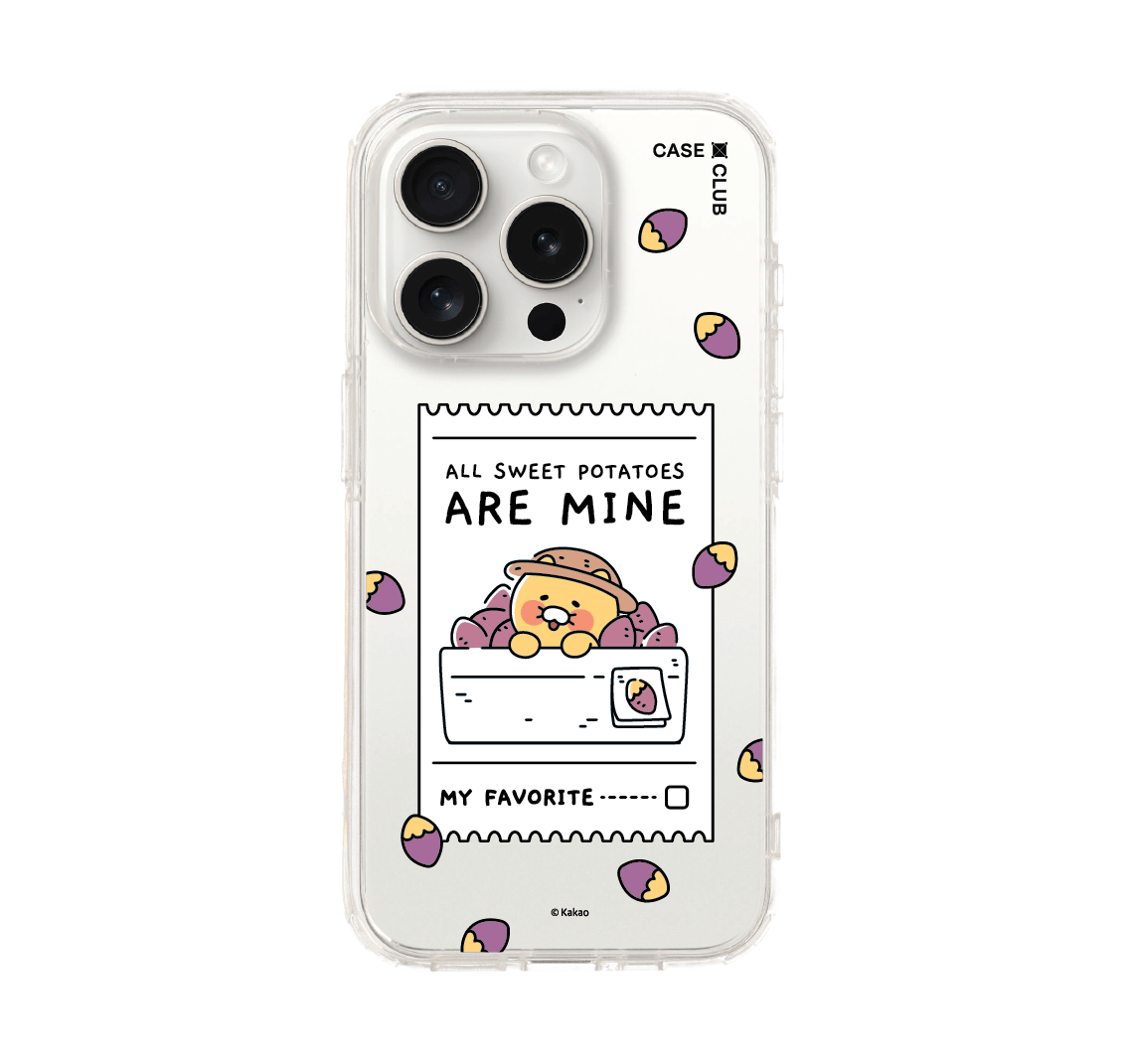 เคสใส iPhone 15 Pro Kakao Diary ชุนซิกมันฝรั่ง