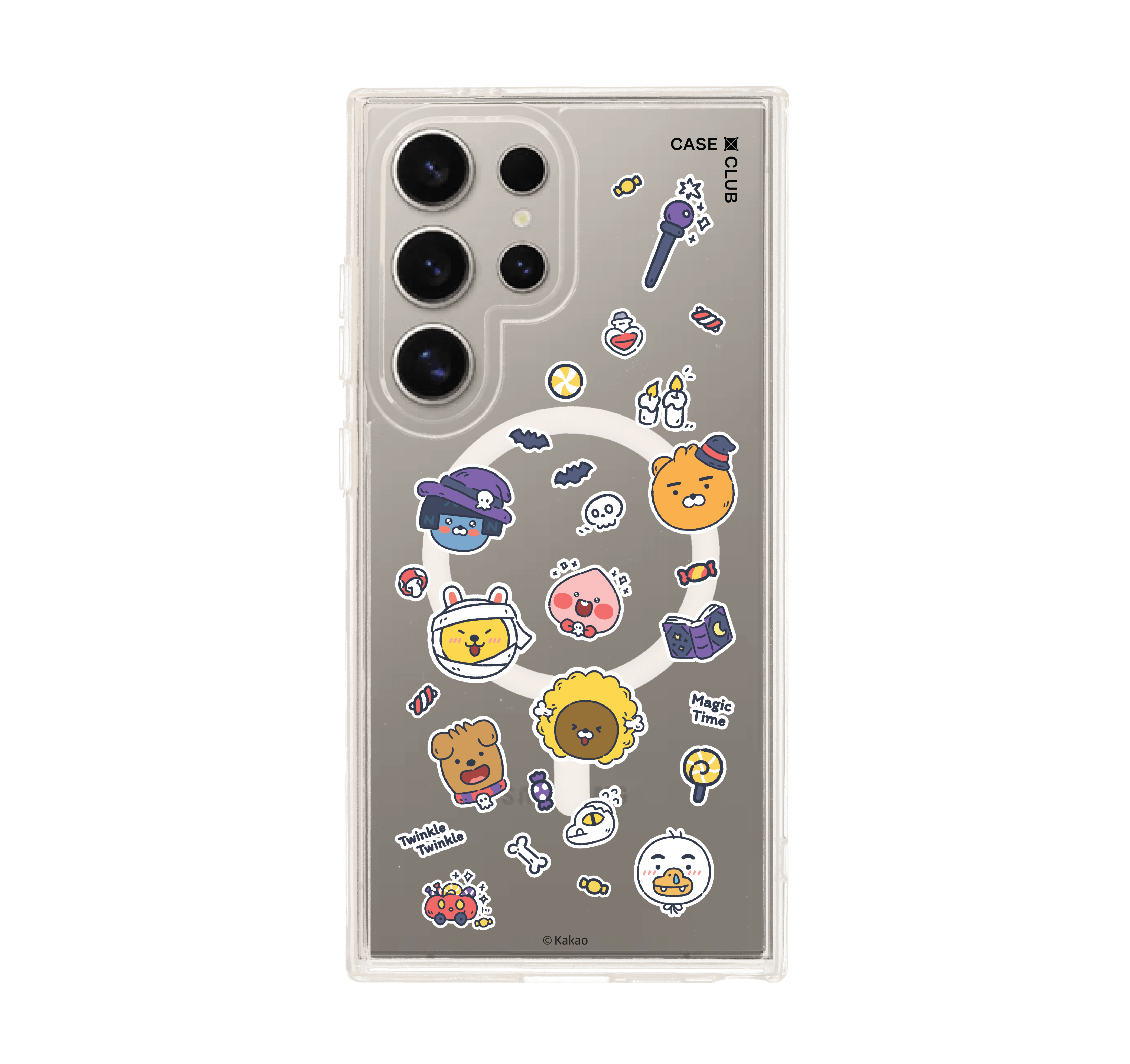 เคสใส samsung s24 ultra magsafe kakao halloween sticker