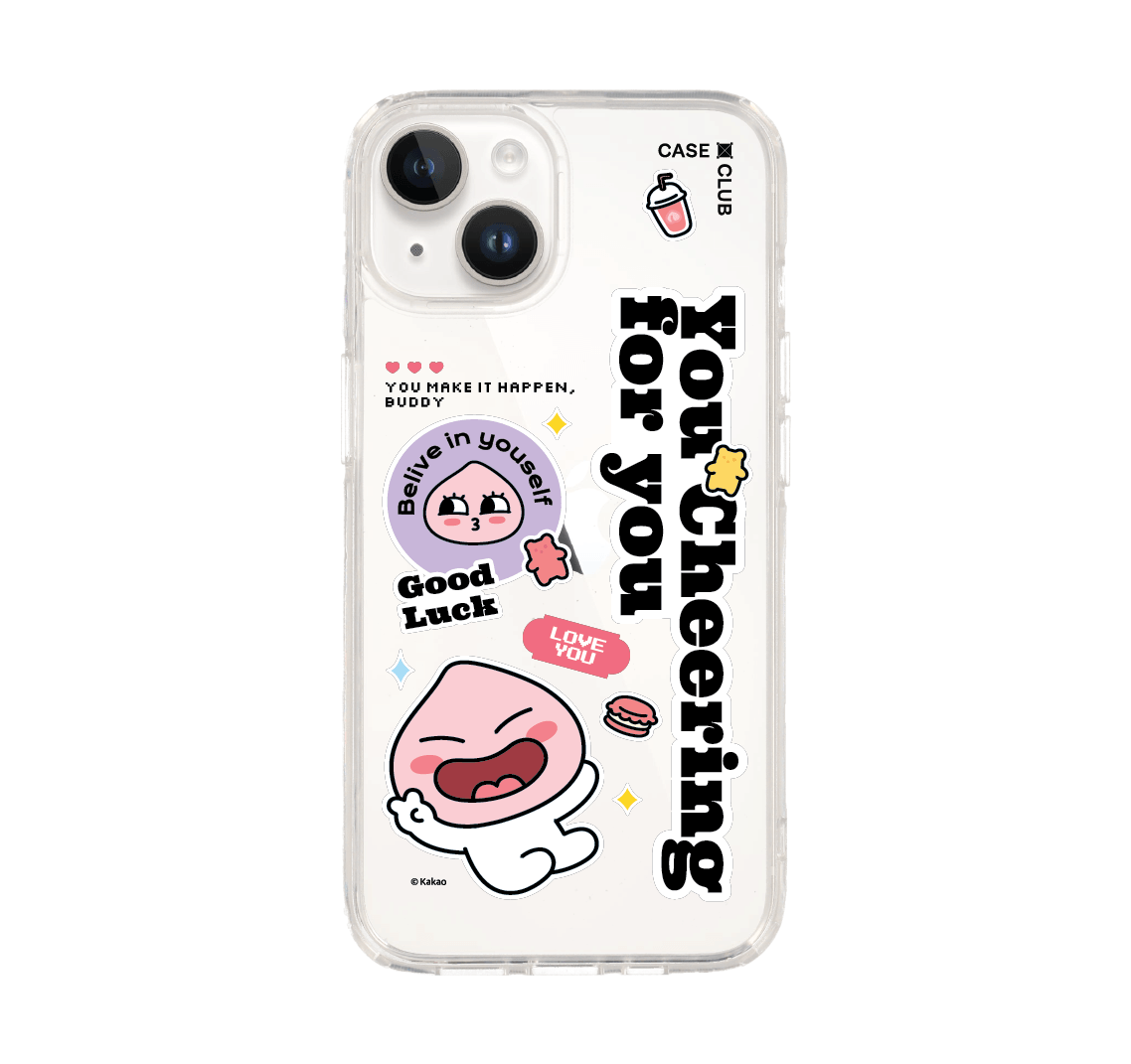 เคสใส iPhone 14 Kakao Quote Apeach