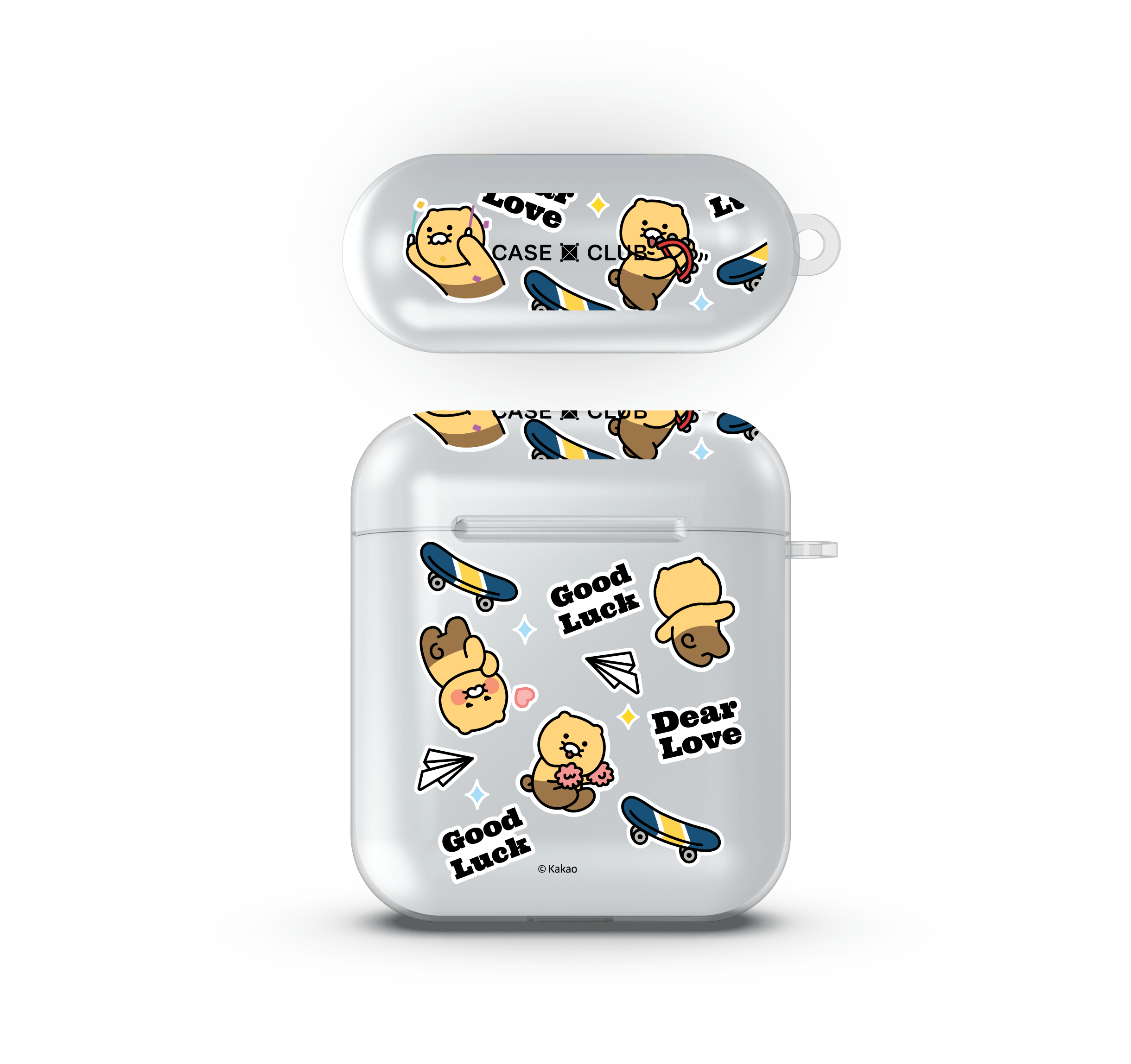 เคสใส AirPods รุ่น 1/2 Kakao Choonsik สติ๊กเกอร์