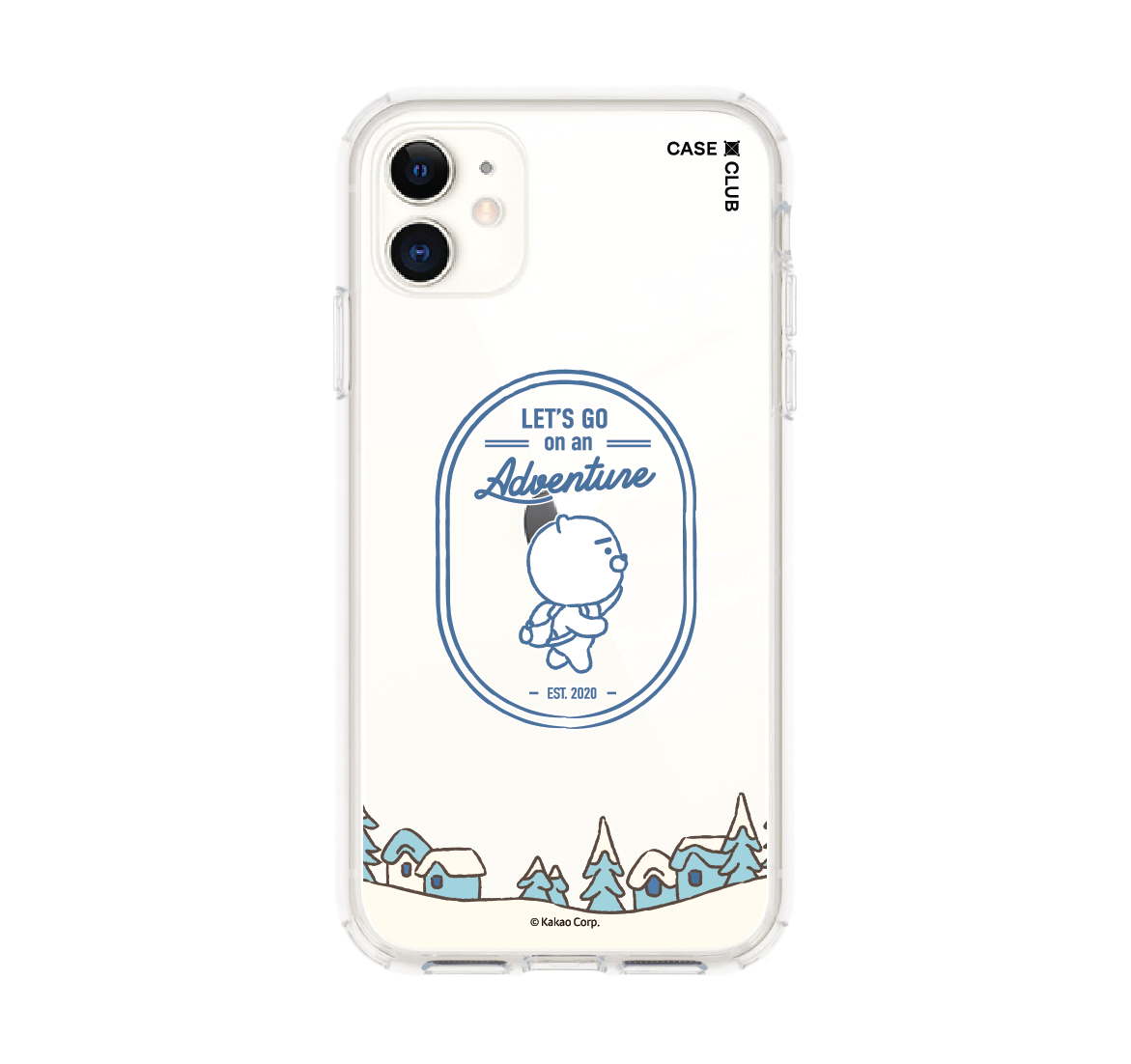 เคสใส iphone 11 kakao ryan adventure