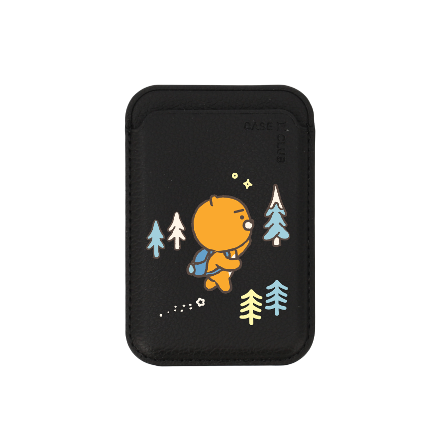 กระเป๋าใส่บัตร magsafe ดำ kakao ryan explorer