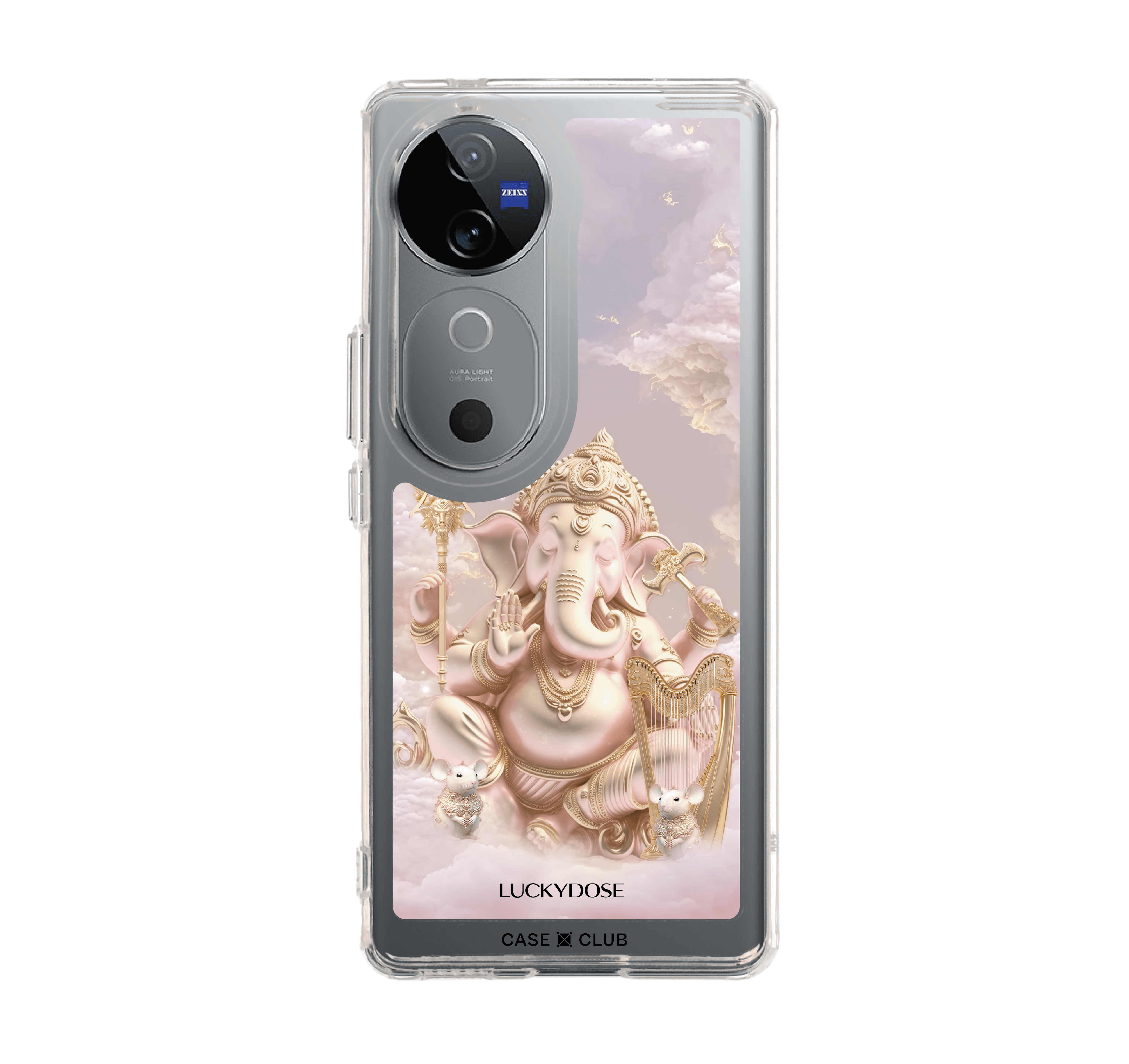 เคสใส vivo v40 5g luckydose คณปติ