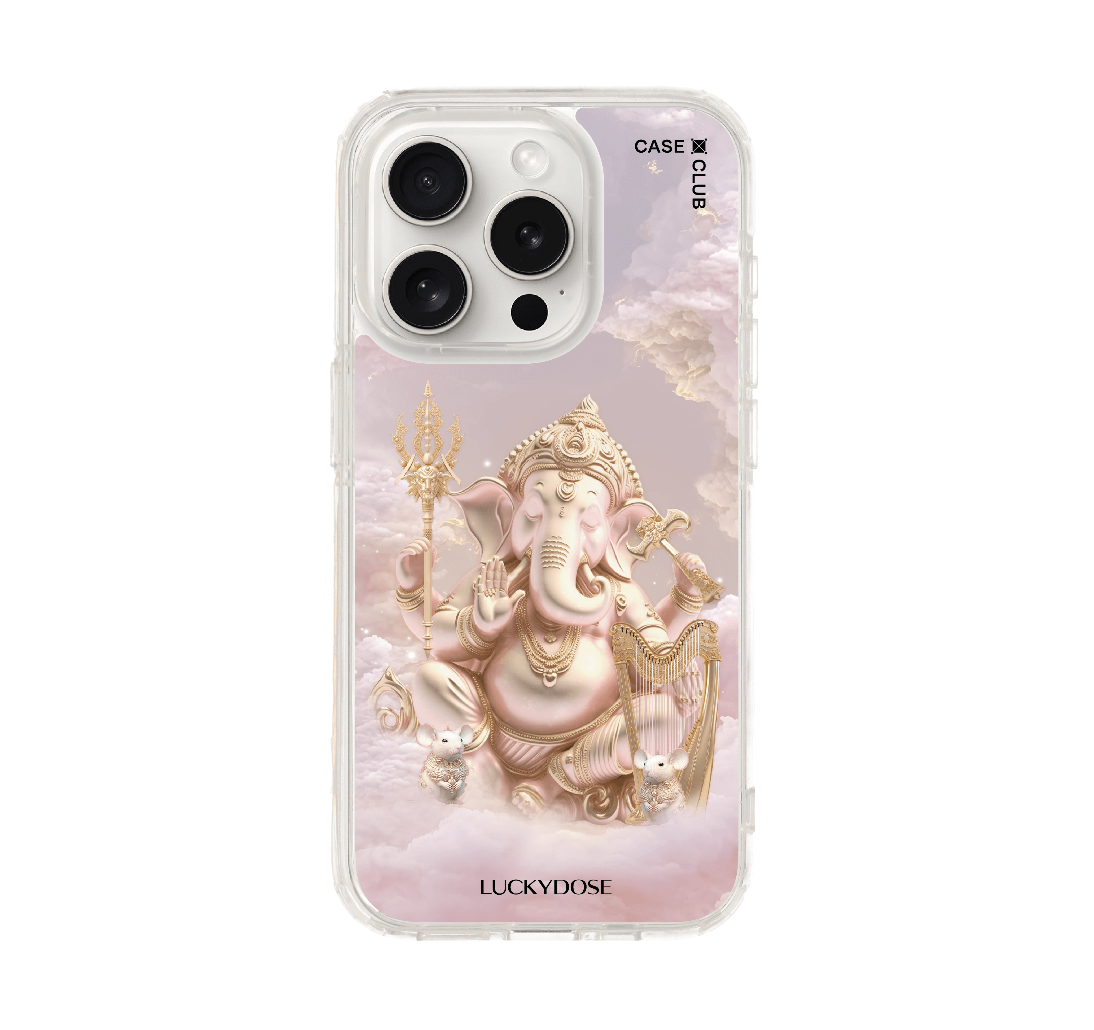 เคสใส iPhone 15 Pro LuckyDose คณปติ