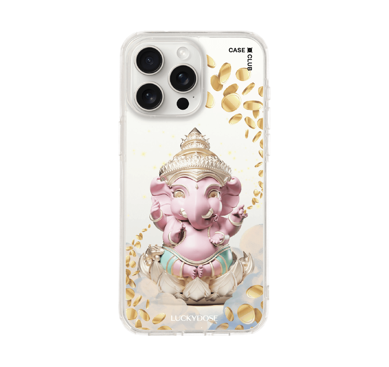 เคสใส iPhone 15 Pro Max LuckyDose พระพิฆเนศ