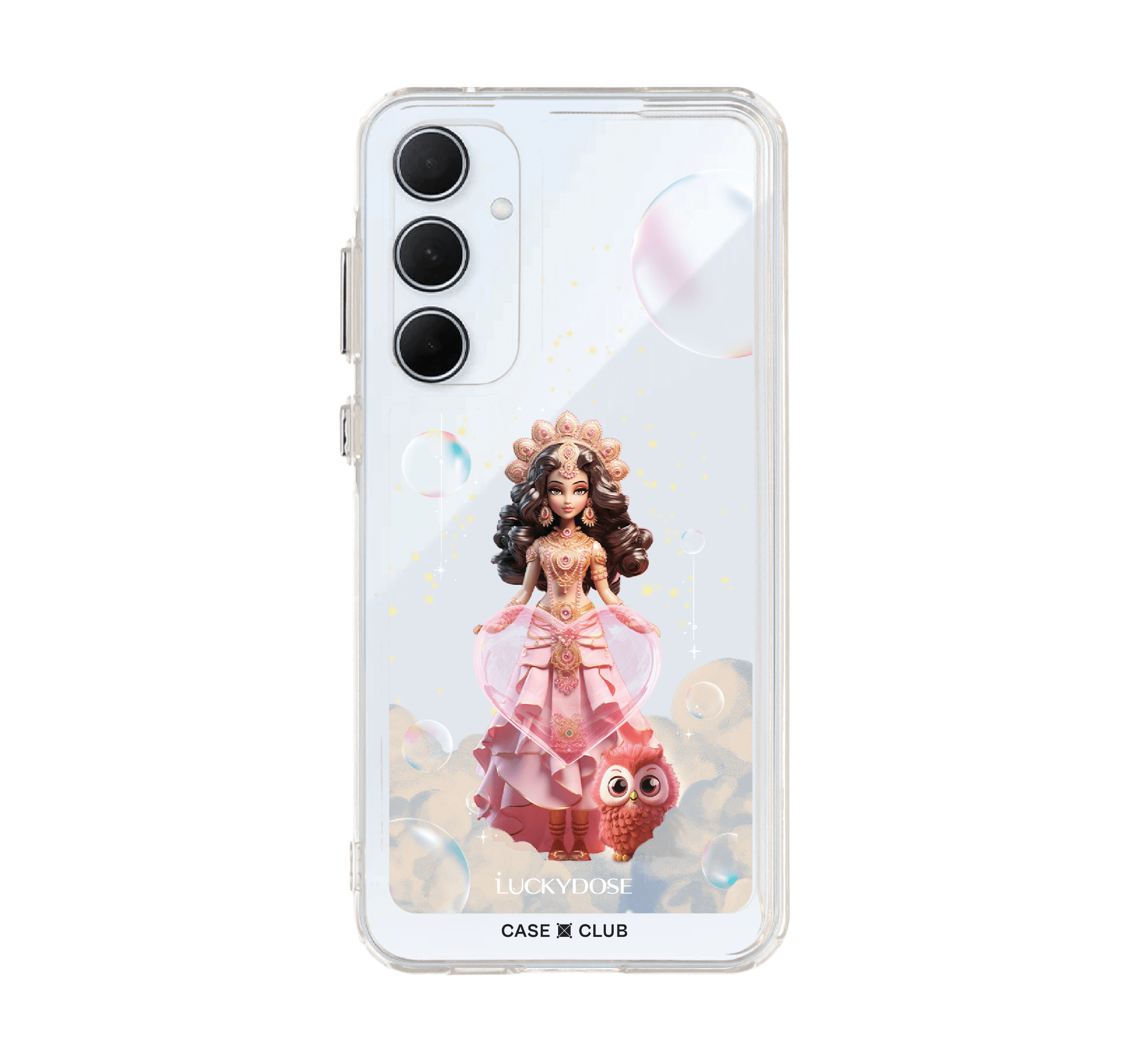 Samsung Galaxy A55 Clear Case LuckyDose Lakshmi