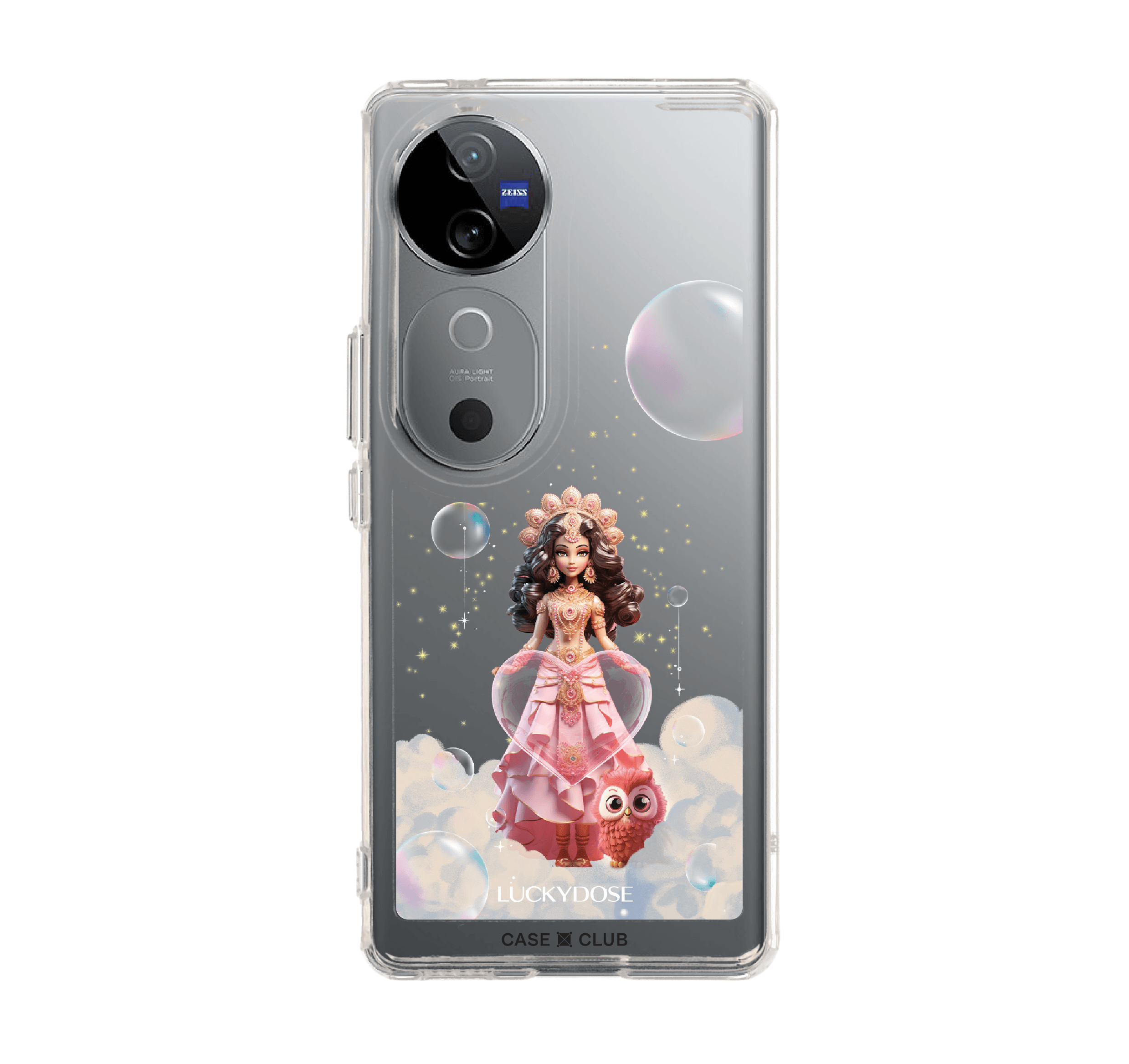Vivo V40 5G Clear Case LuckyDose Lakshmi