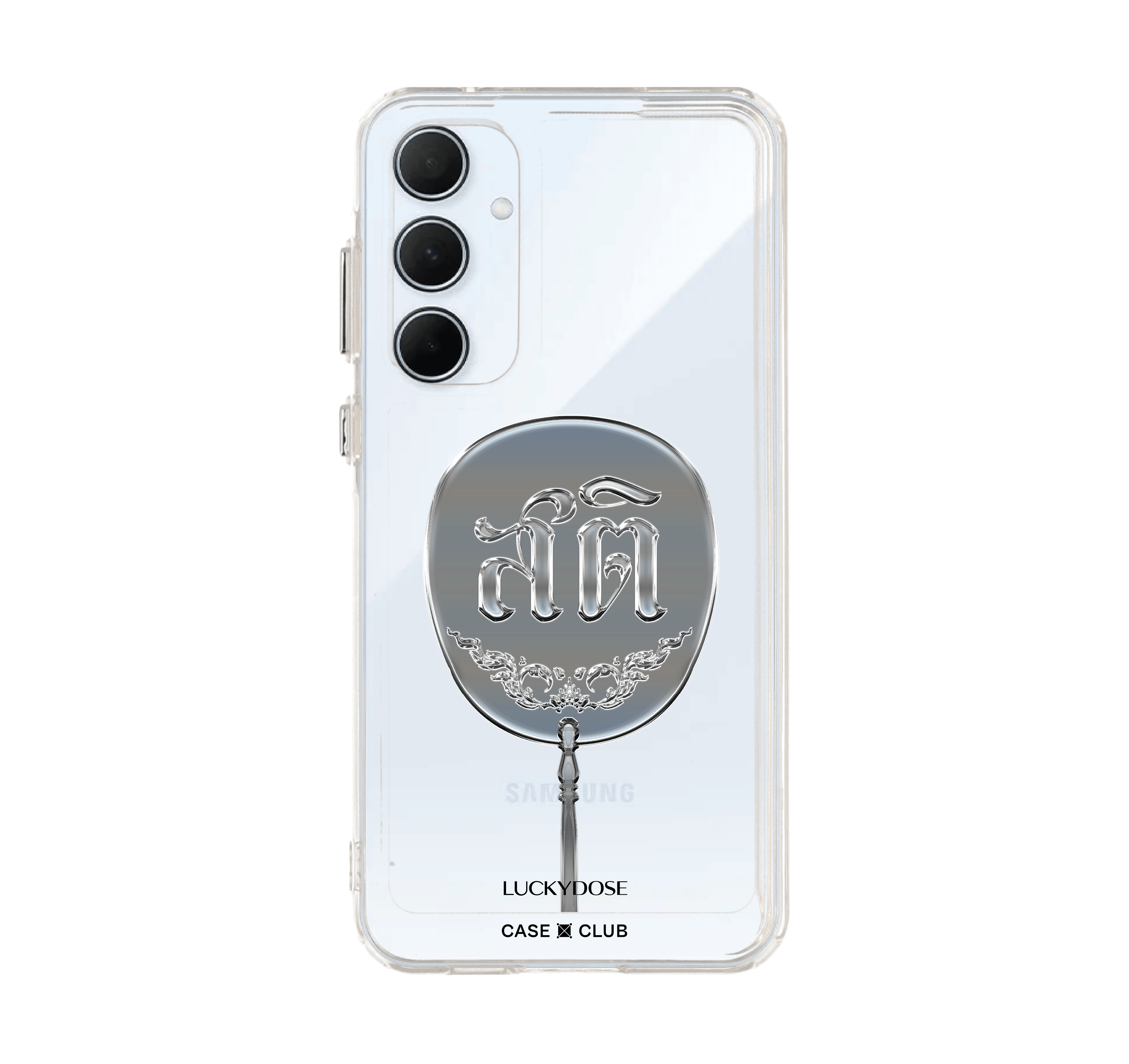 Samsung Galaxy A55 Clear Case LuckyDose Sati