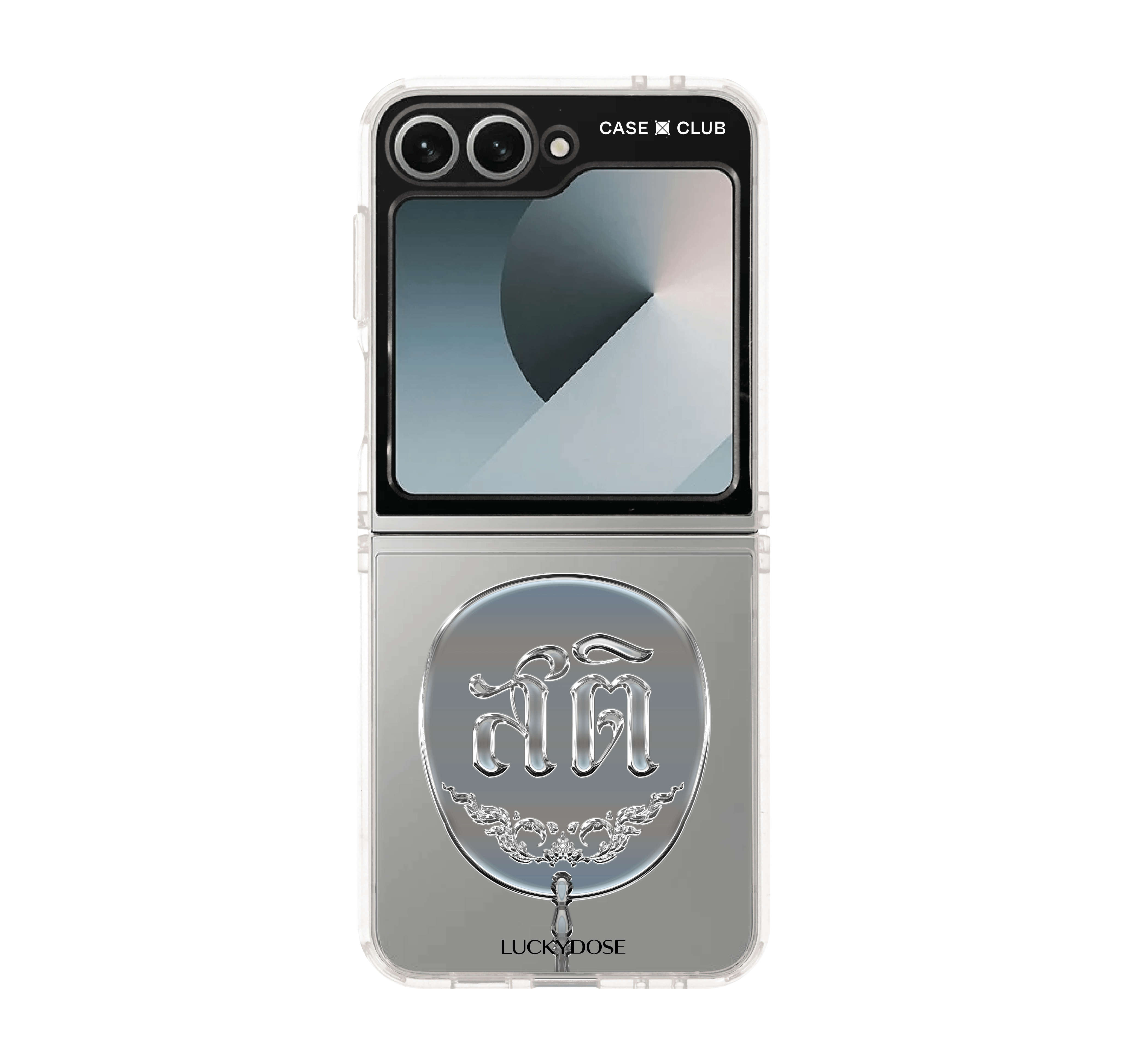 Samsung Galaxy Z Flip 6 Clear Case LuckyDose Sati