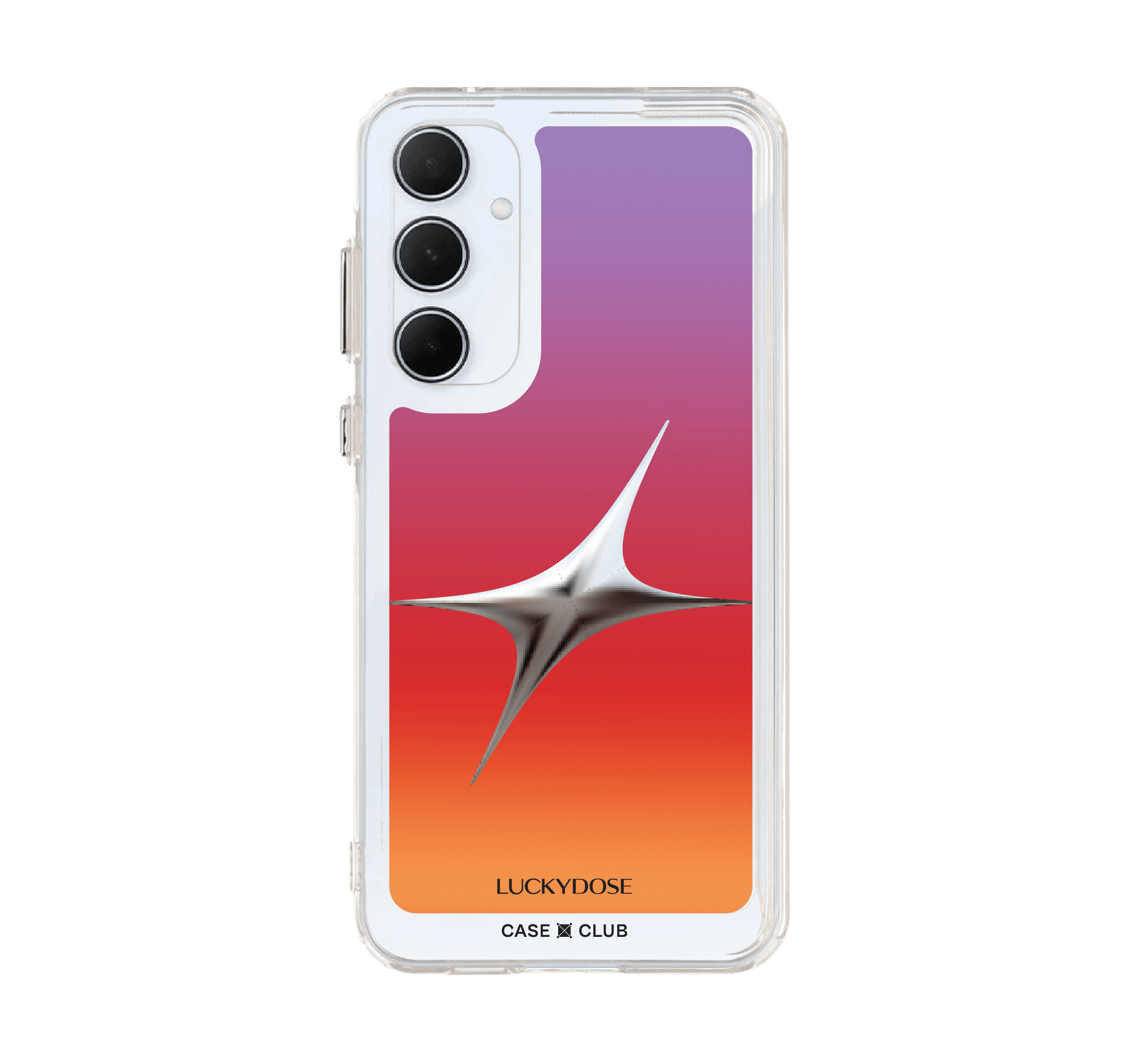 เคสใส samsung a55 luckydose สีมงคล วันอังคาร