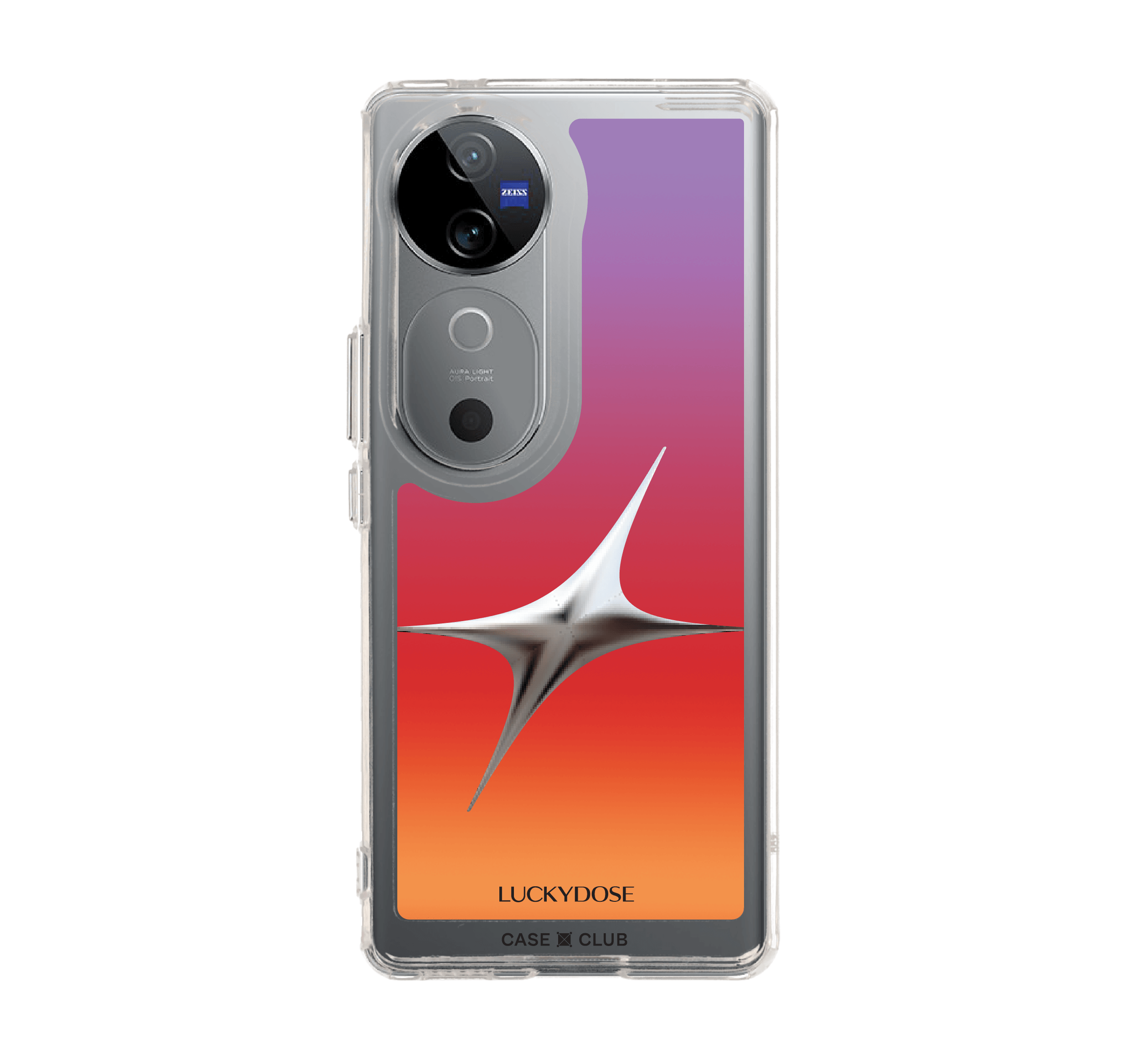 เคสใส vivo v40 5g luckydose สีมงคล วันอังคาร