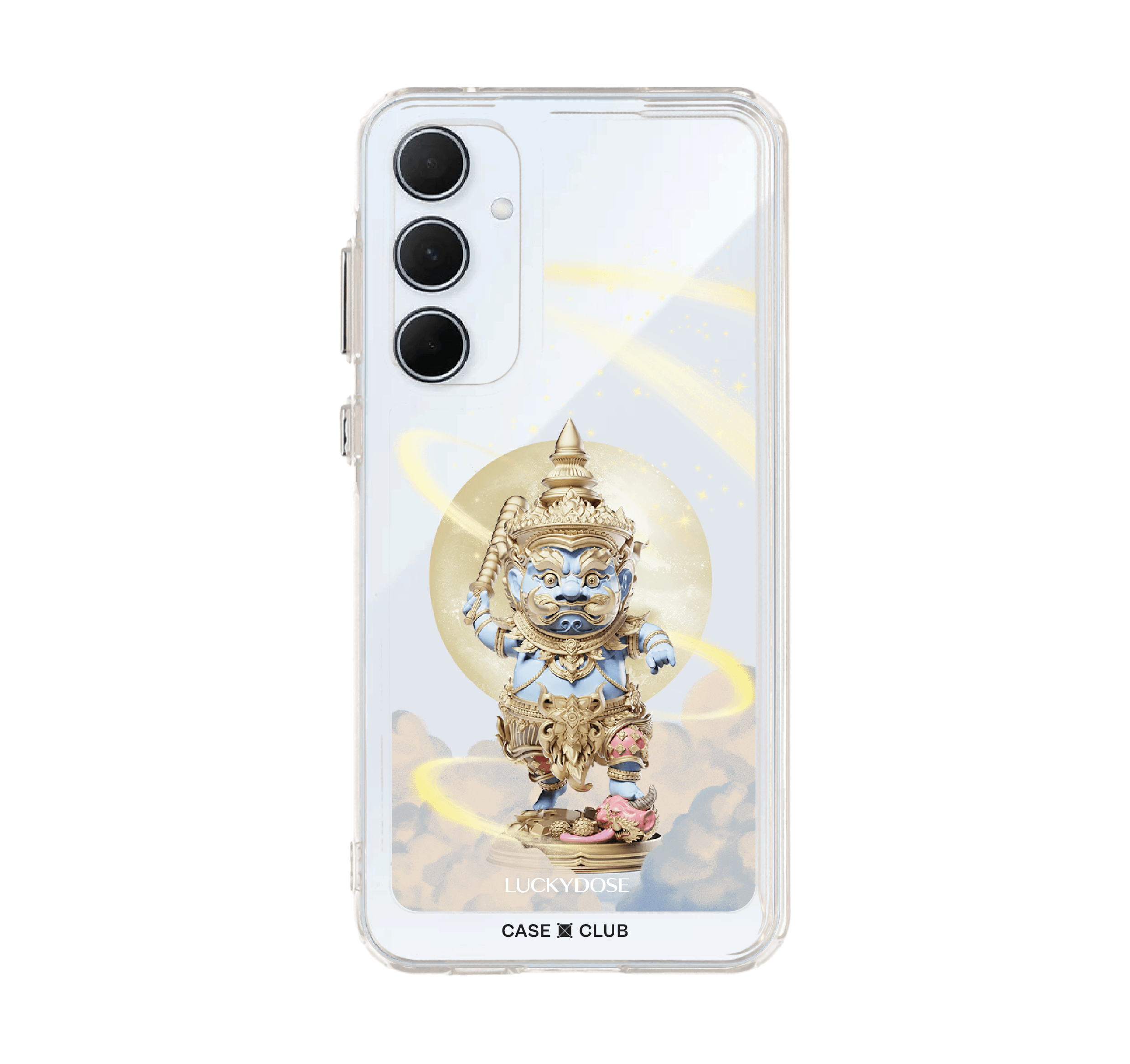 เคสใส Samsung A55 LuckyDose ท้าวเวสสุวรรณ