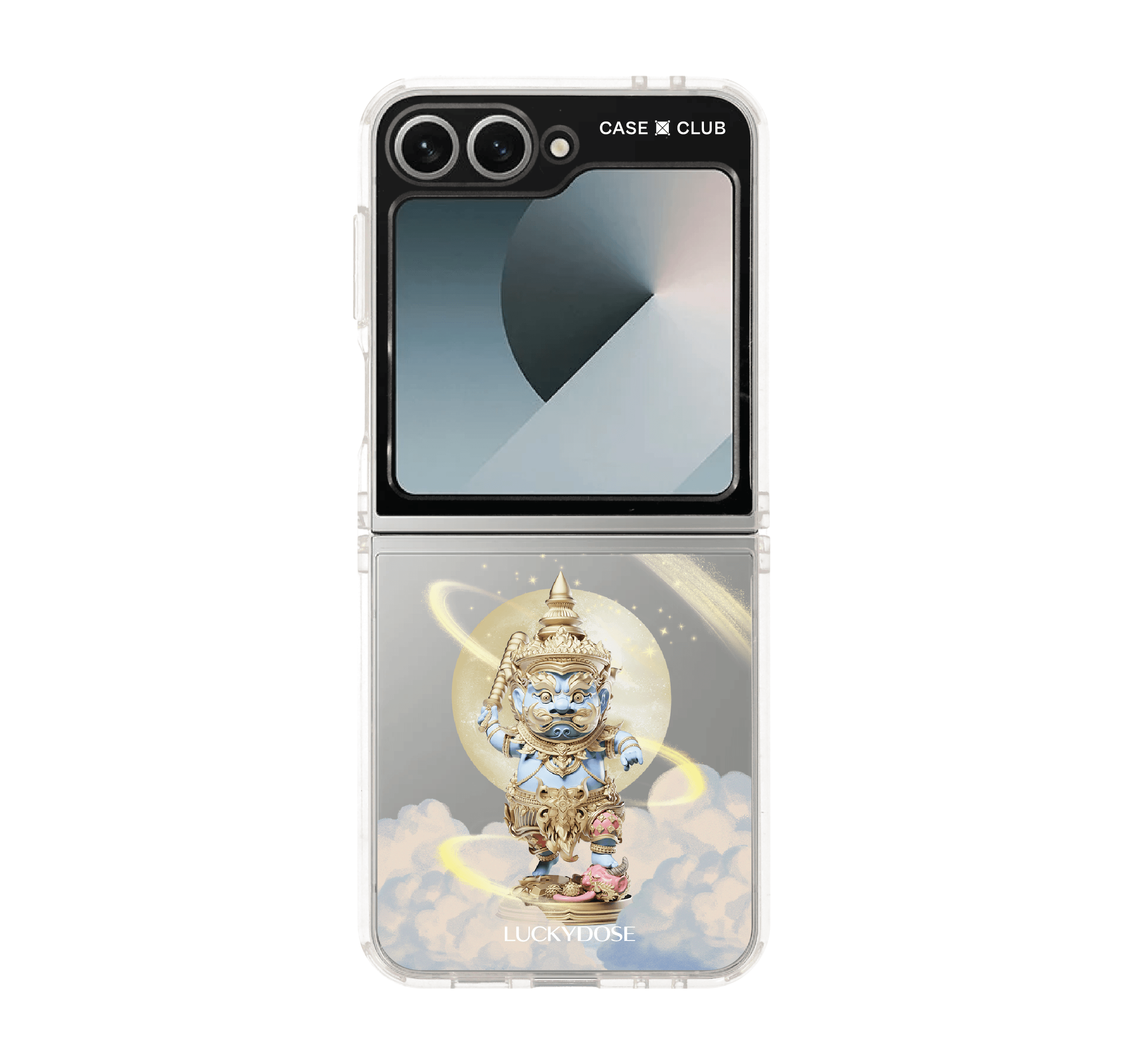เคสใส Samsung Galaxy Z Flip 6 LuckyDose ท้าวเวสสุวรรณ