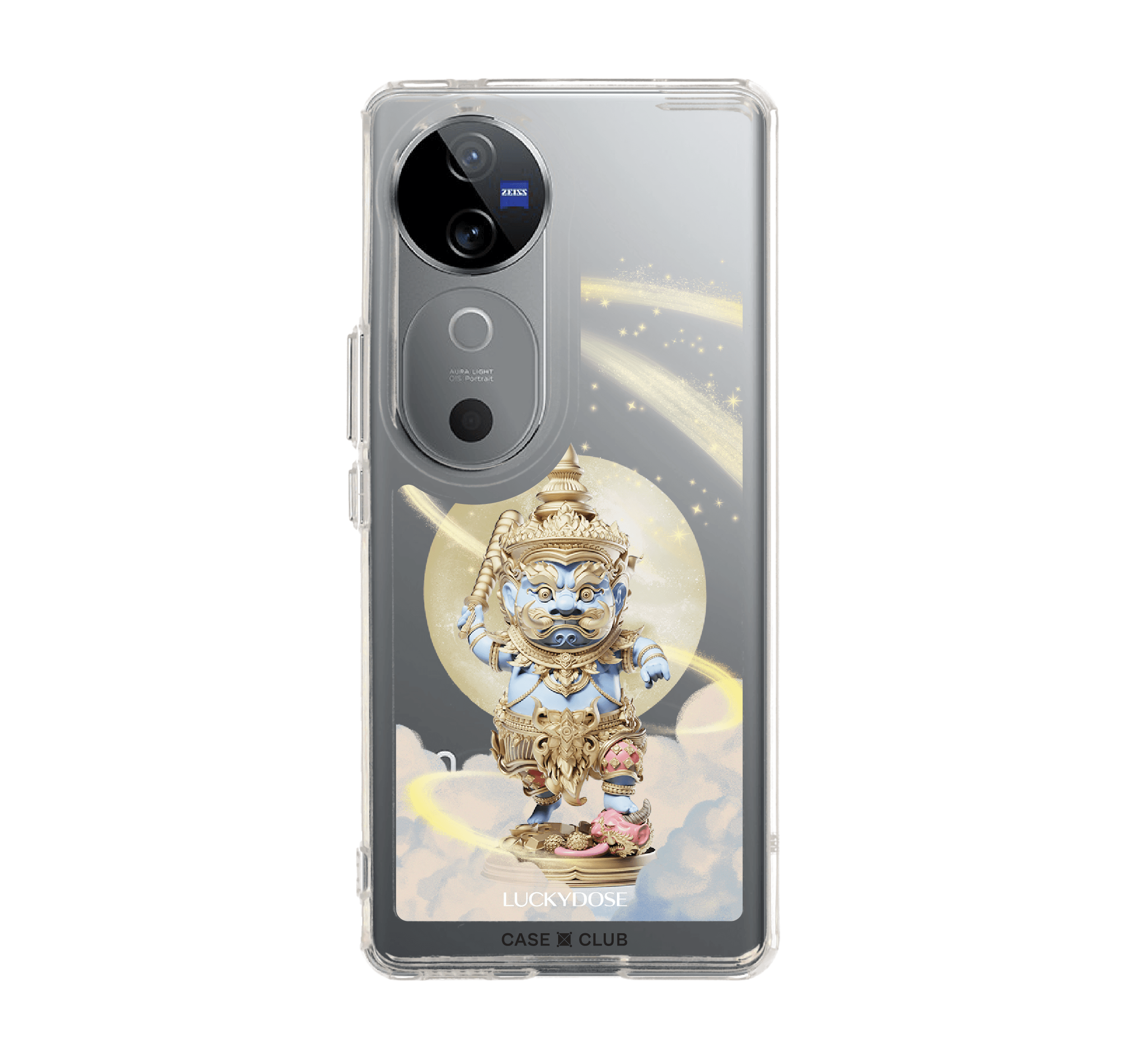 เคสใส Vivo V40 5G LuckyDose ท้าวเวสสุวรรณ