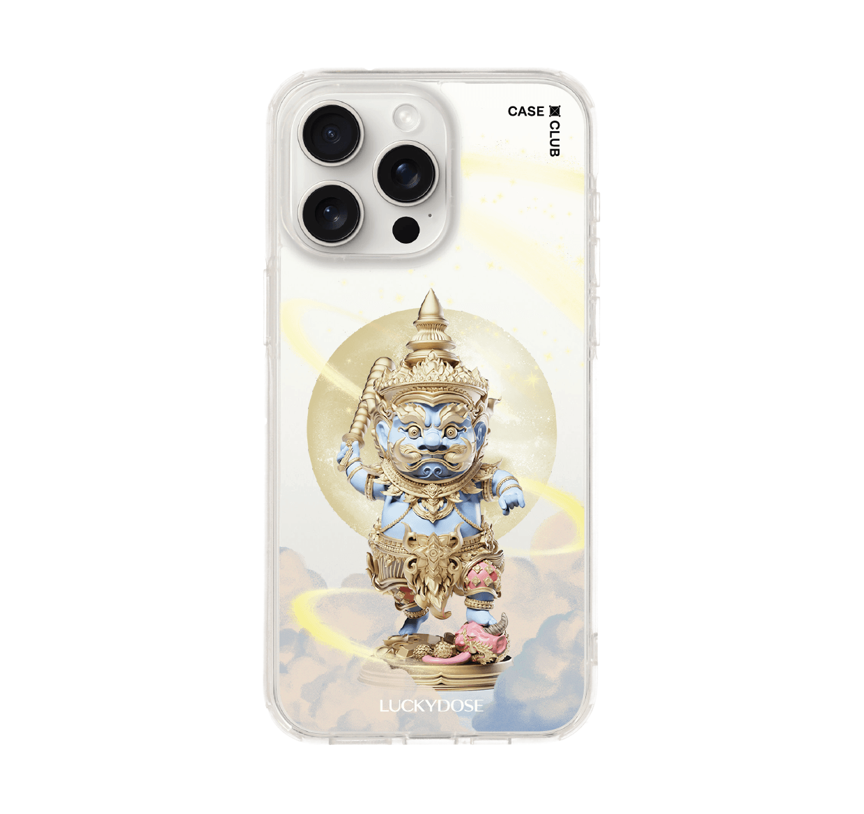 เคสใส iPhone 15 Pro Max LuckyDose ท้าวเวสสุวรรณ
