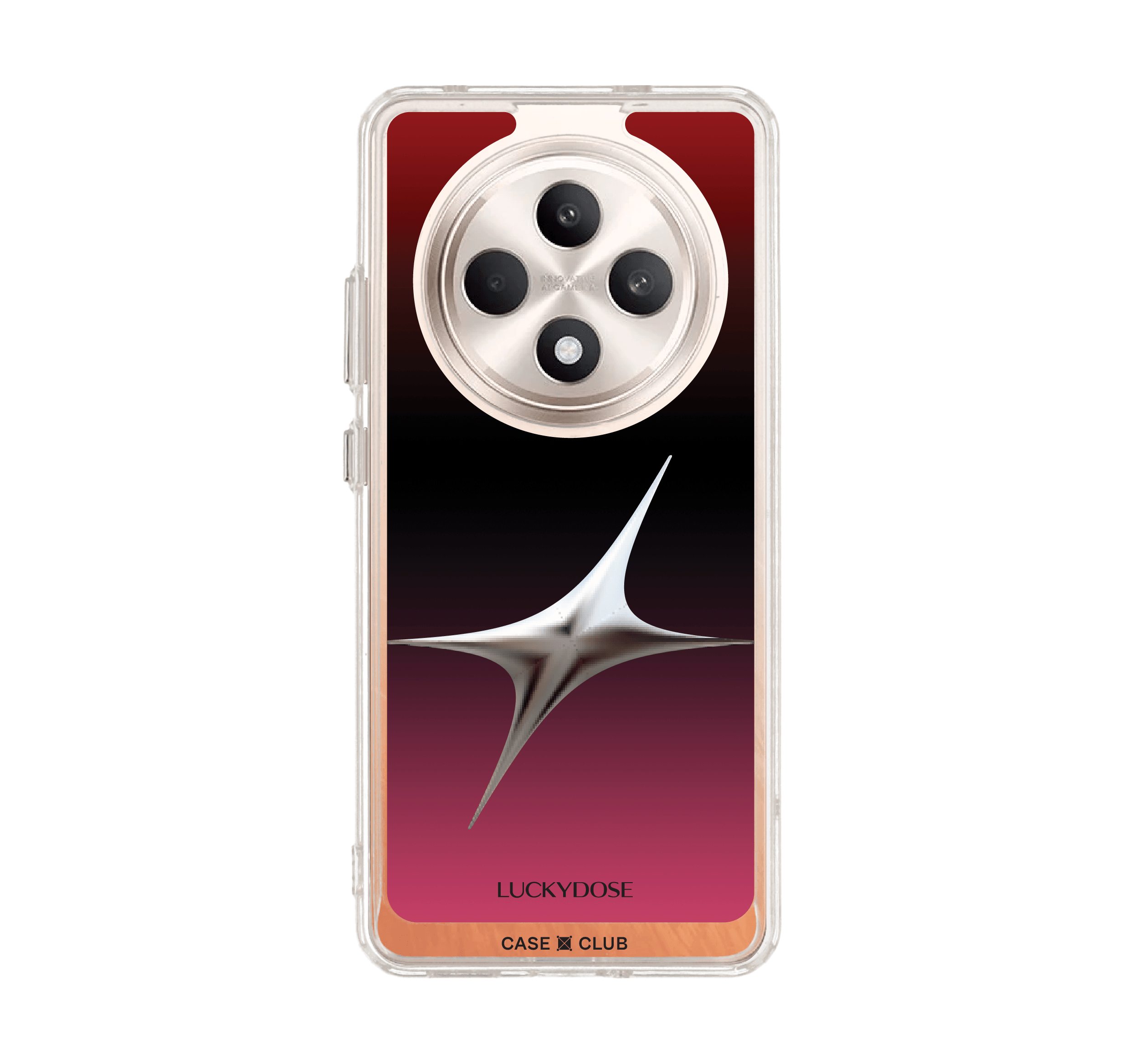 เคสใส oppo reno 12f luckydose พุธกลางคืน