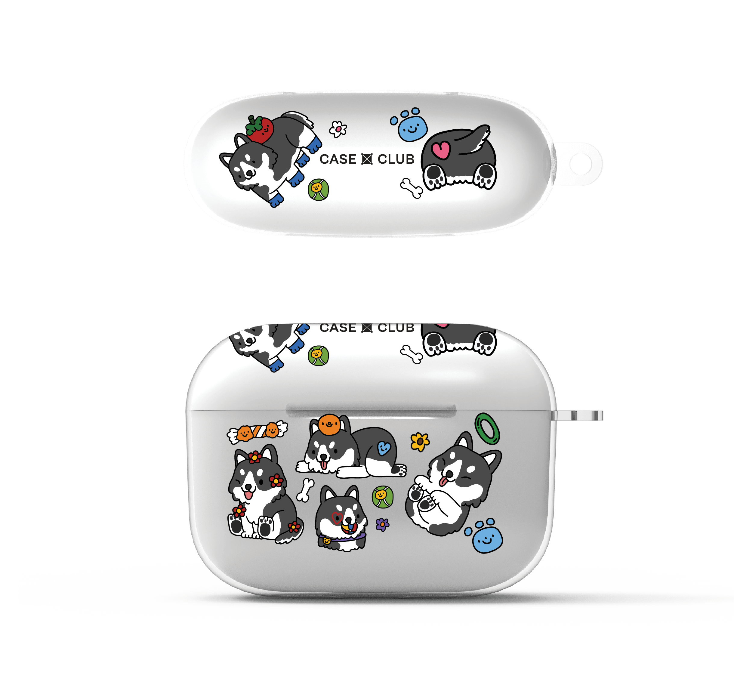 เคสใส airpods pro 2 ฮัสกี้น้อย