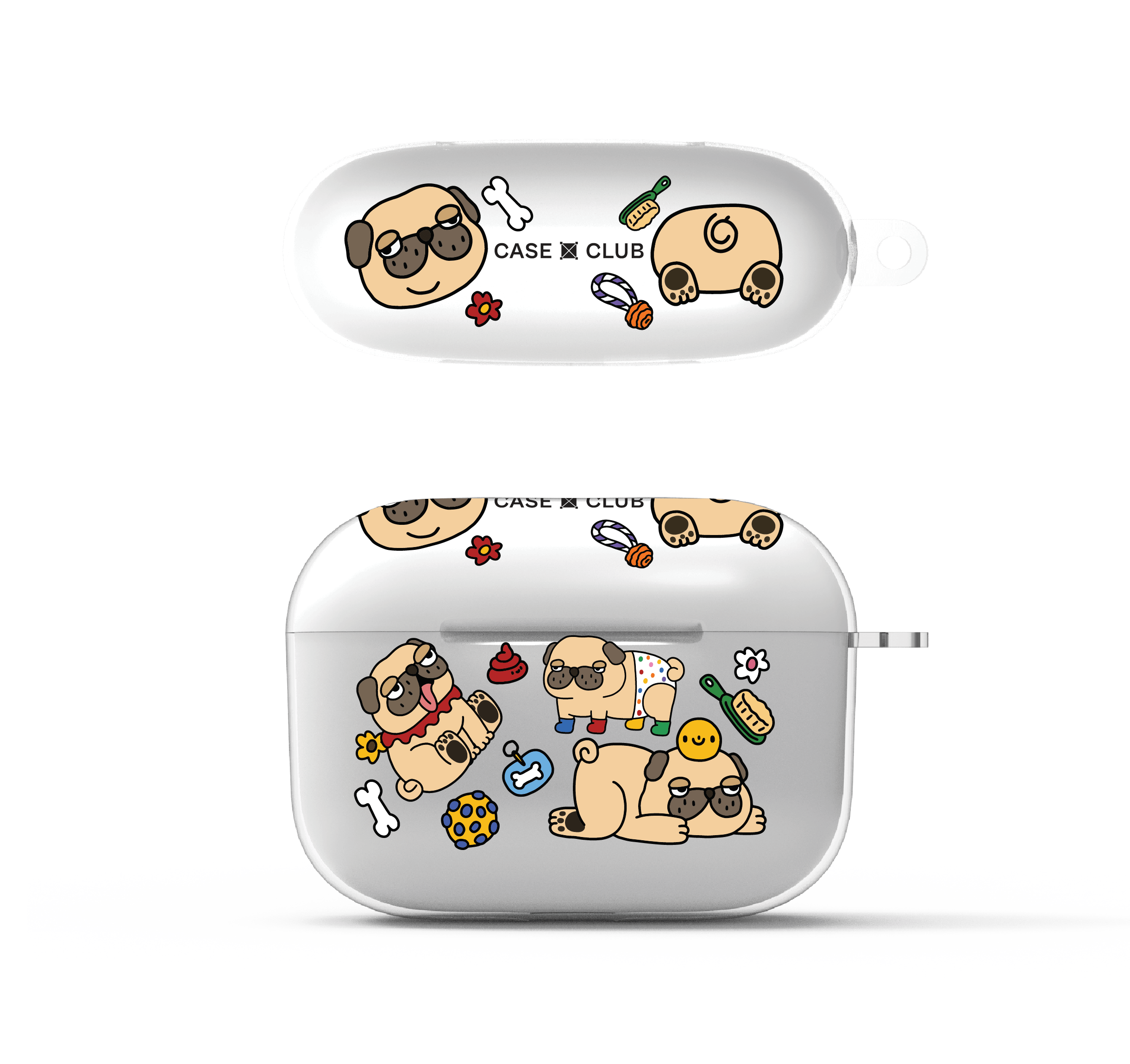 เคสใส airpods pro 2 ปั๊กน้อยน่ารัก