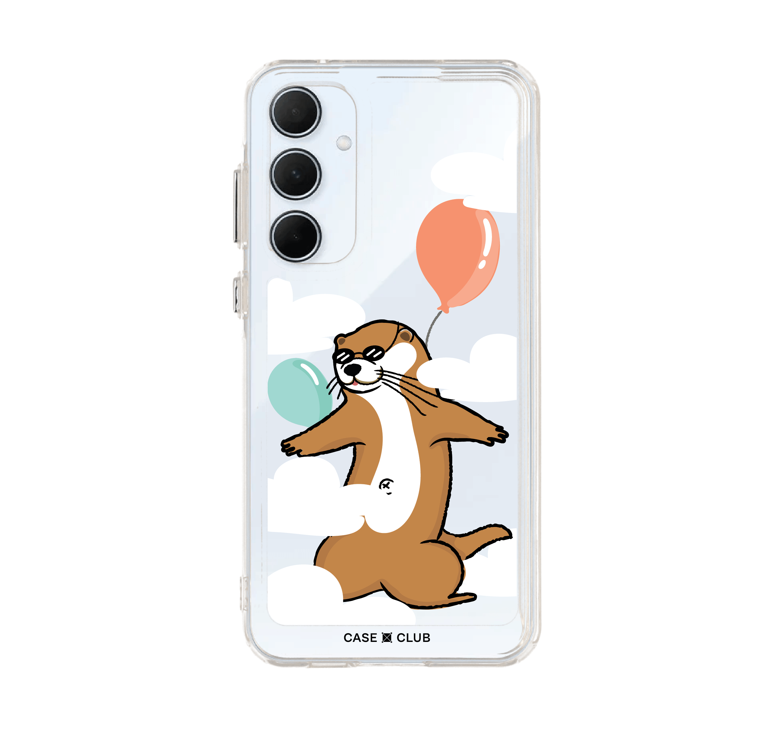 เคสใส samsung a55 นากลูกโป่ง