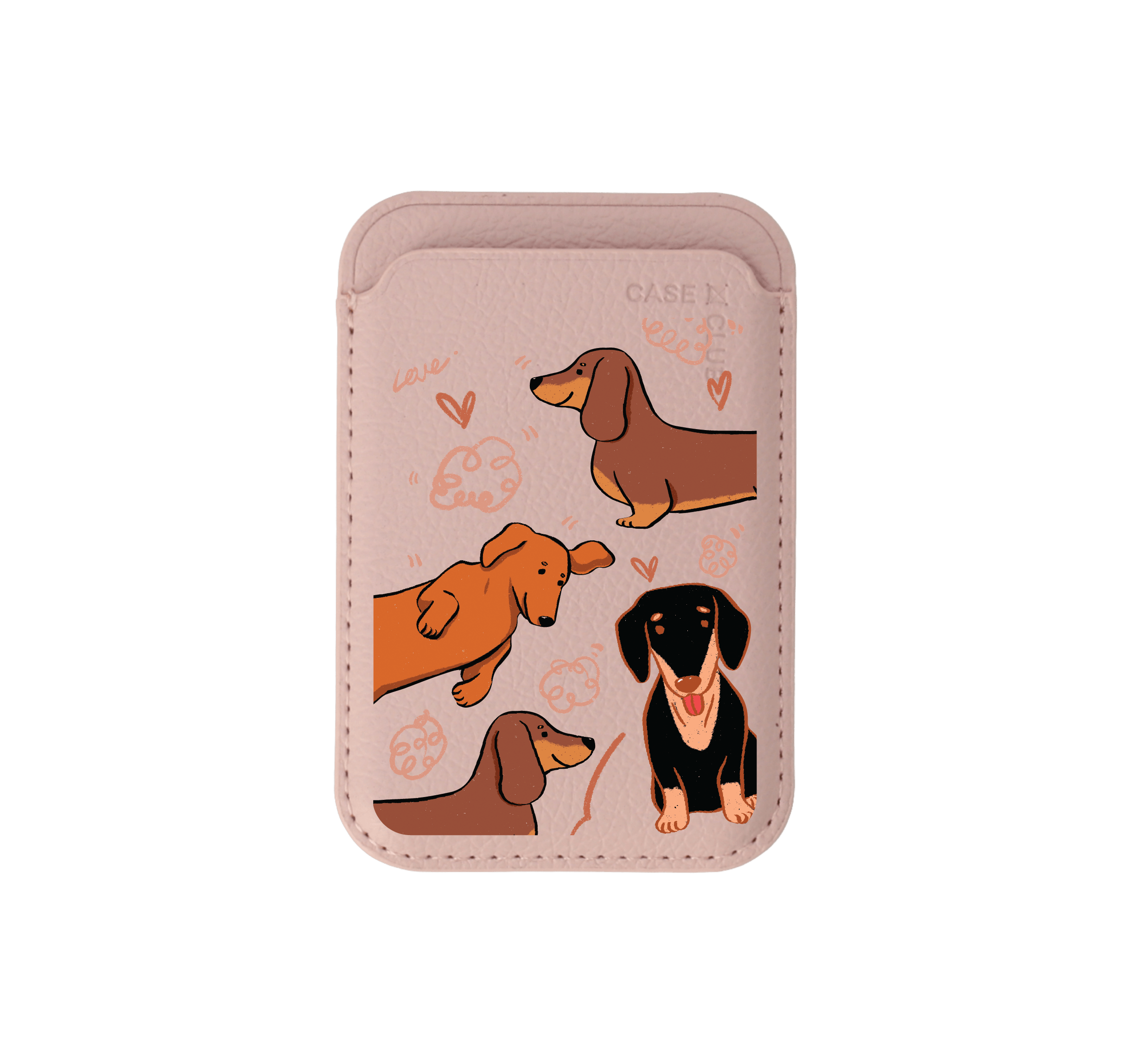 brown dachshund pattern