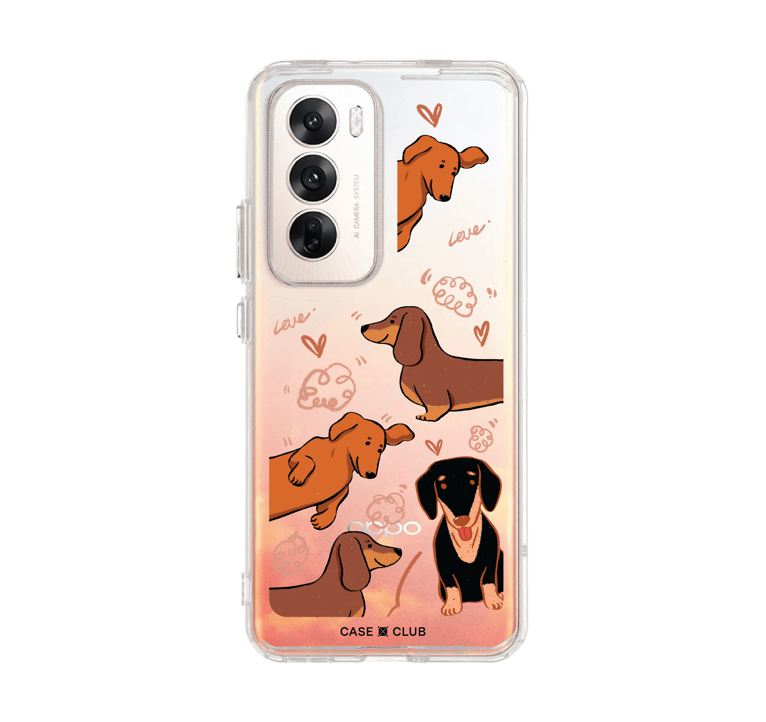 brown dachshund pattern