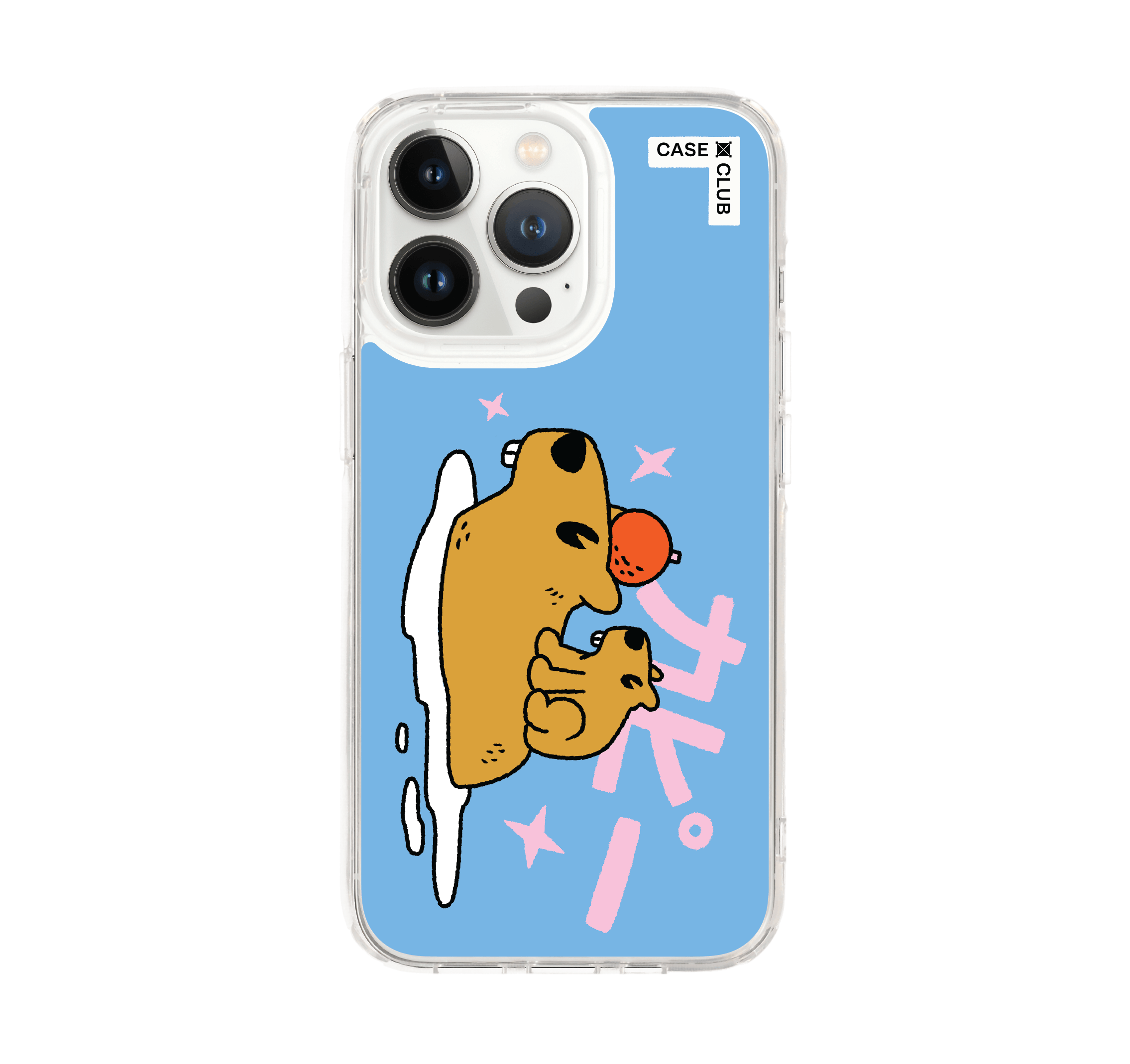 เคสใส iPhone 13 Pro คาปิบาระออนเซ็น