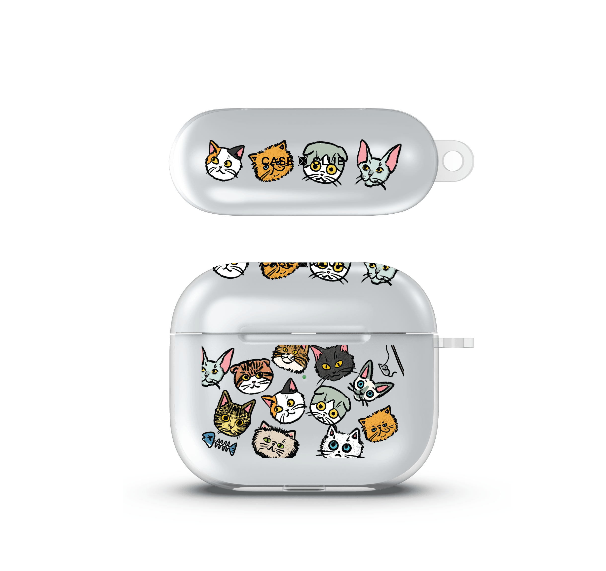 เคสใส AirPods รุ่น 3 ลายแมวน่ารัก