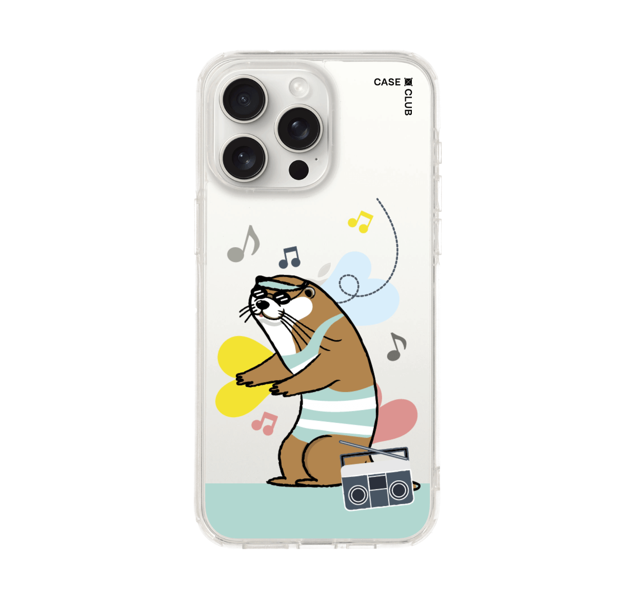 เคสใส iphone 15 pro max นากเต้นรำ